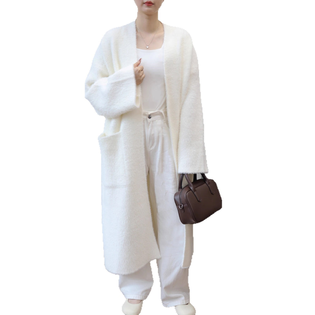 Longline Open-Front Sweater
