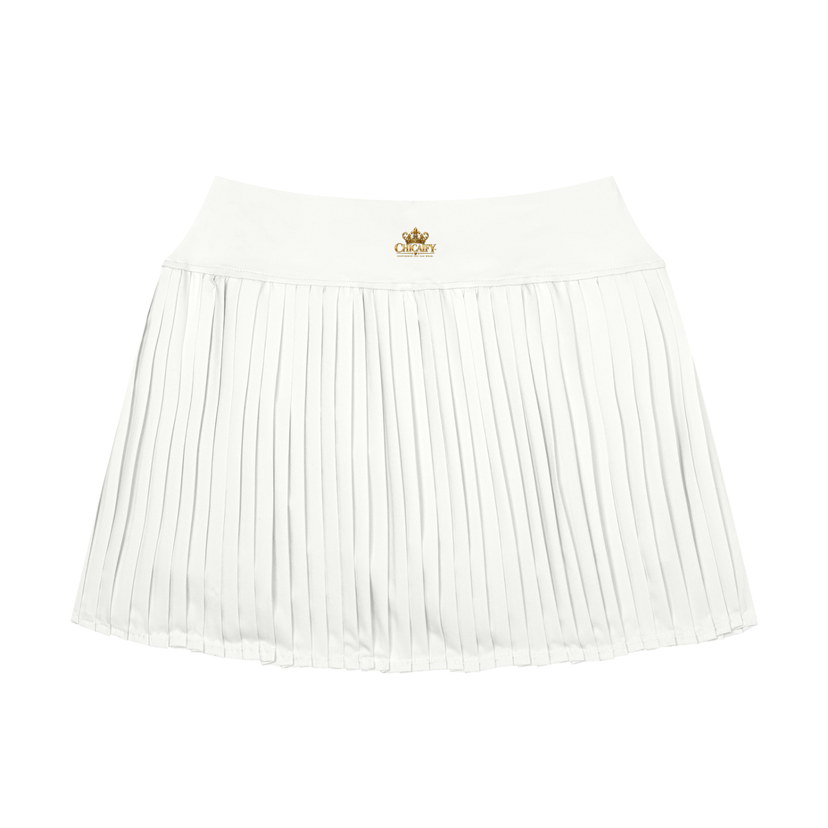 Chicaify Signature Women's Pleated Yoga Skort