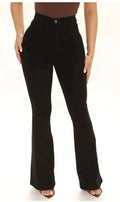 High-waisted Straight-leg Jeans
