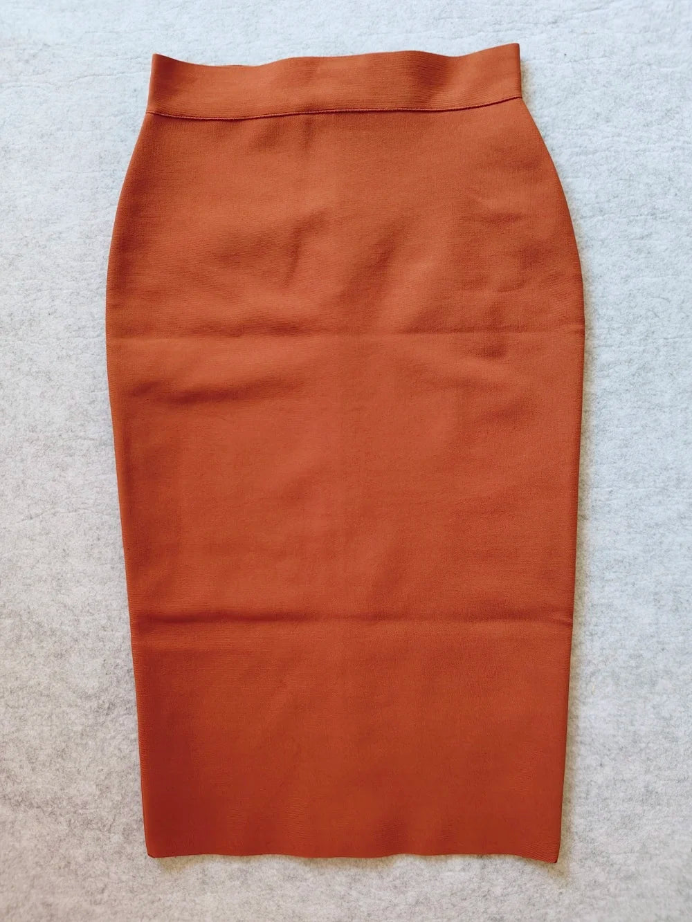 Sexy Open Fork Split Brown Bandage Skirts Long Midi Tight Pencil Bodycon XL Skirts High Waist Quality Office Lady Skirts