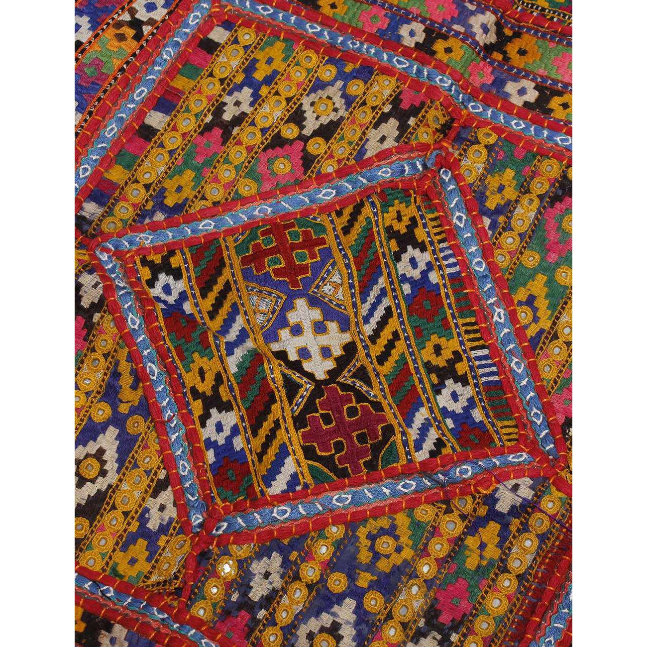 Vintage Indian Fabric Textiles - India