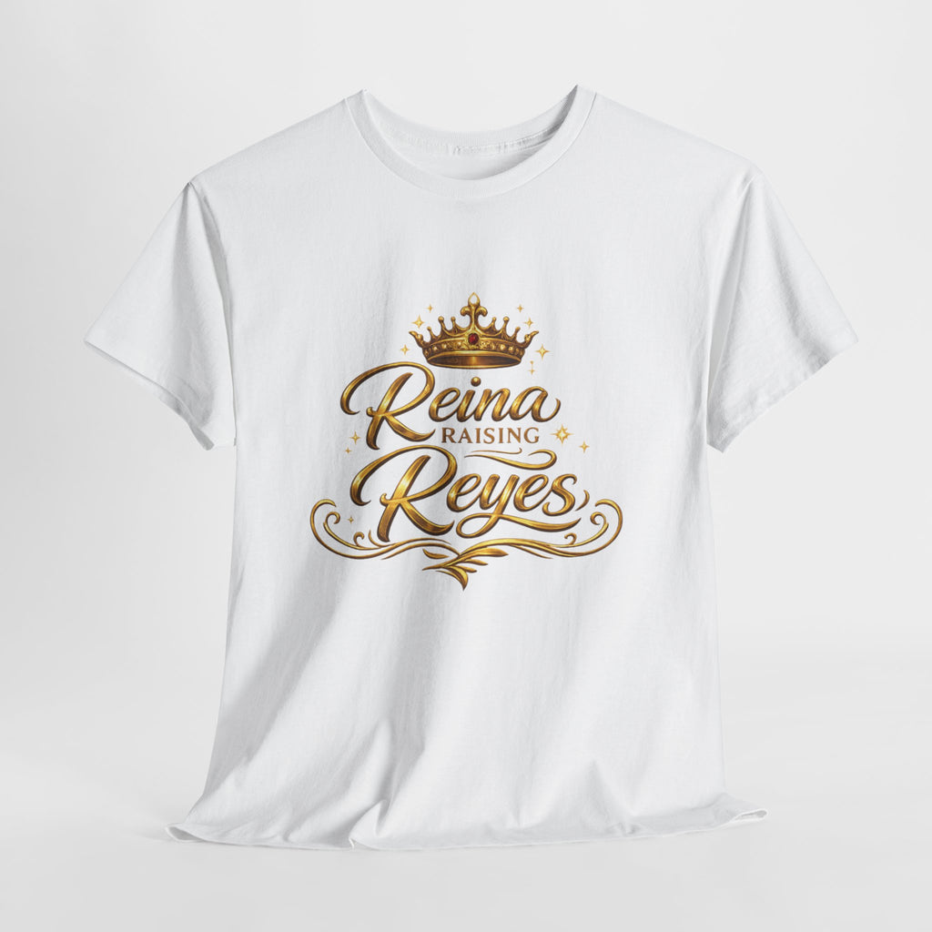 Reina Raising Reyes T-Shirt — Gold Crown Family Name Tee