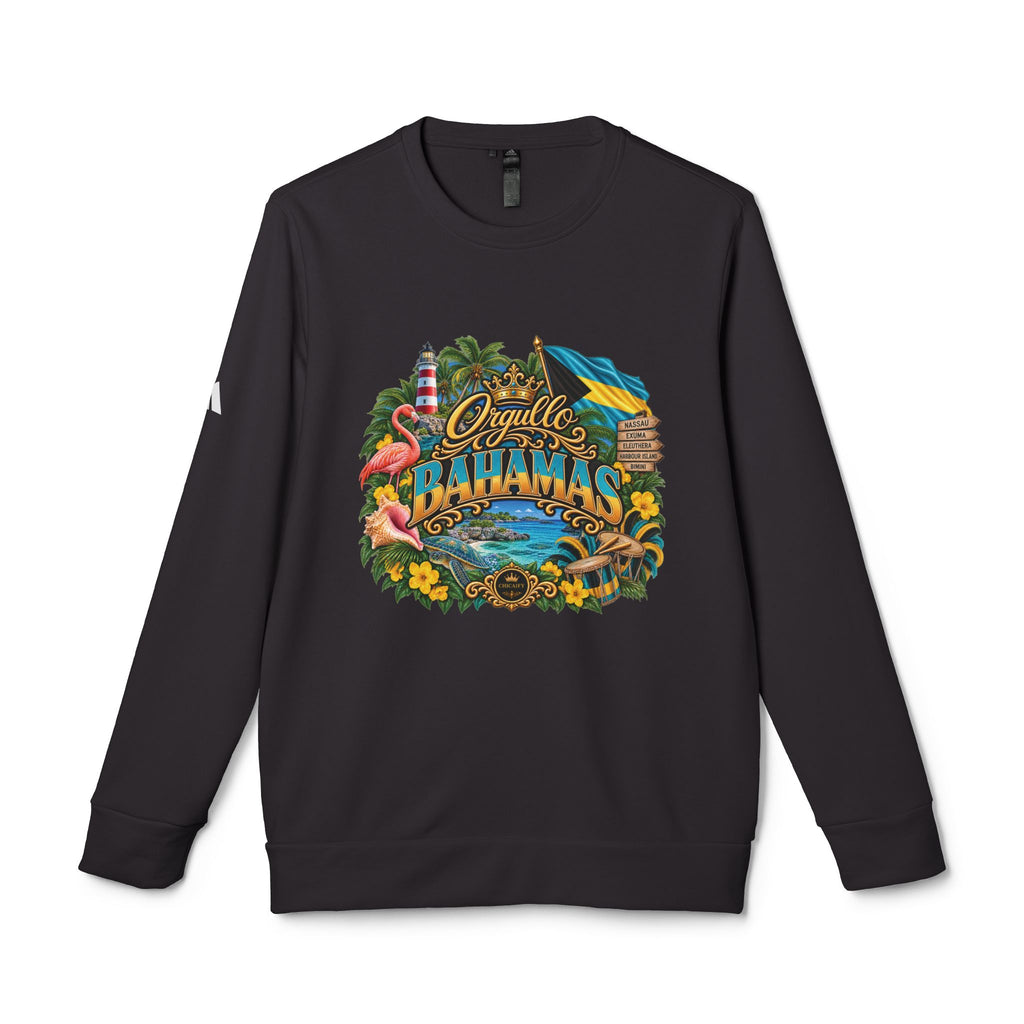 Orgullo Bahamas — Raíces Unidas Collection | adidas Fleece Crewneck Sweatshirt