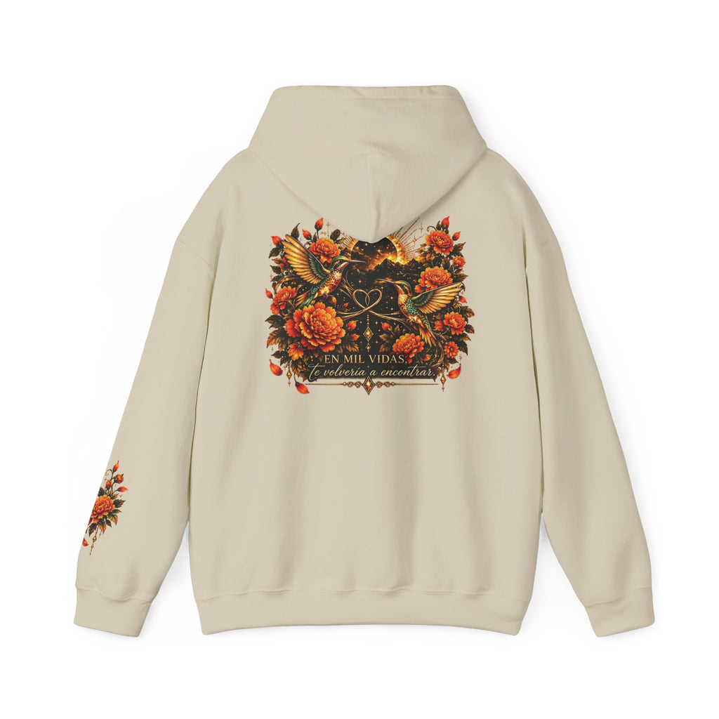 En Mil Vidas, Te Volvería a Encontrar | Chicaify | Unisex Heavy Blend™ Hooded Sweatshirt