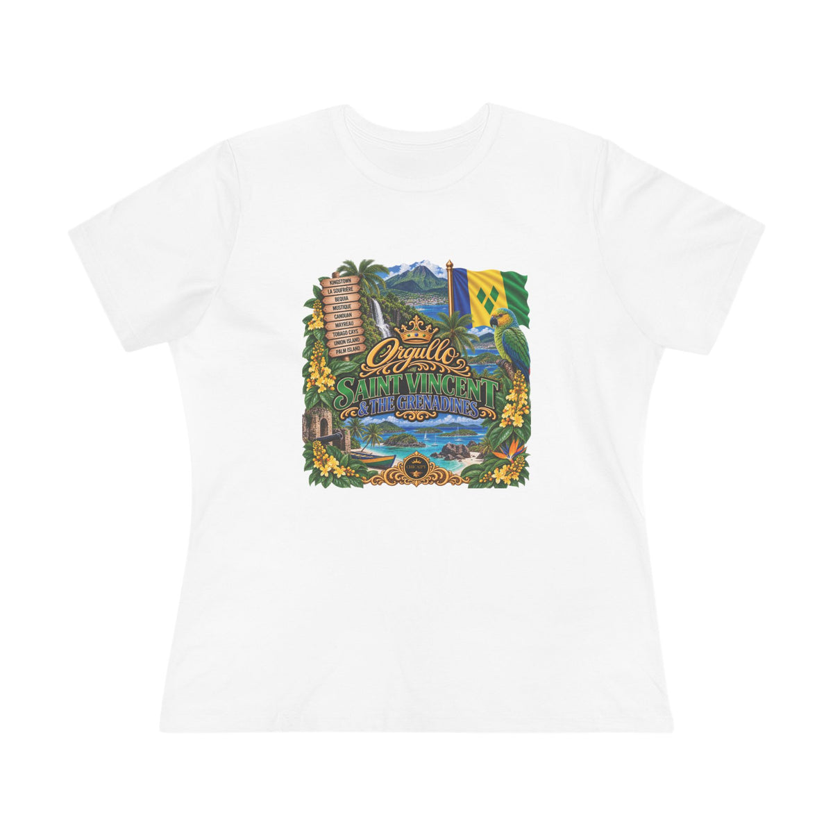 Orgullo Saint Vincent & the Grenadines — Raíces Unidas Collection | Cotton Tee