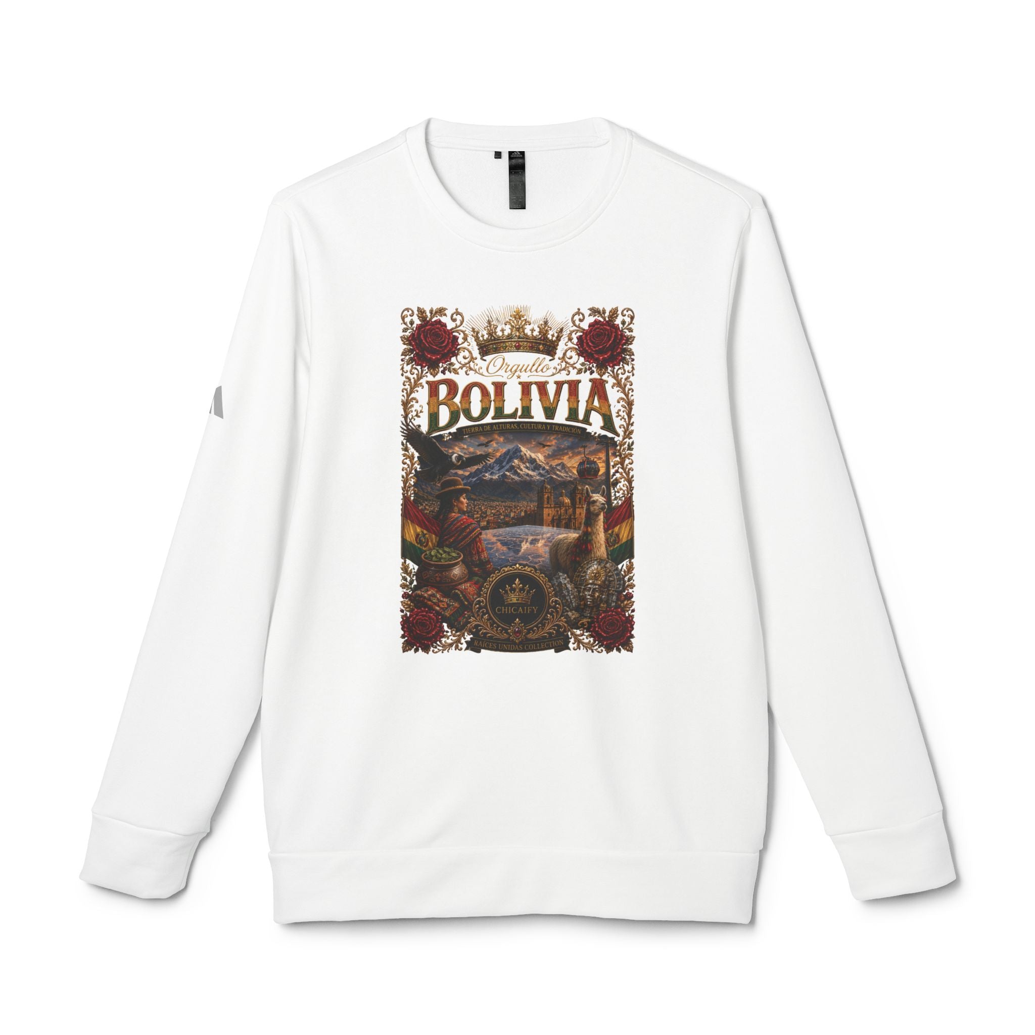 Raíces Unidas — Orgullo Bolivia adidas Crewneck Sweatshirt