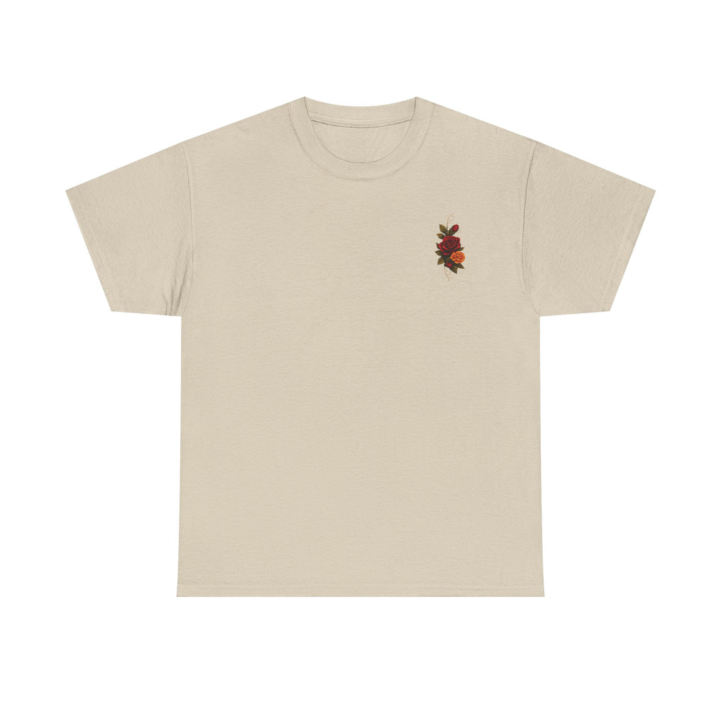 "Confidentemente Única" Floral Graphic T‑Shirt
