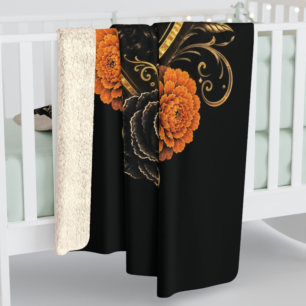 Chicaify® Be Bold. Take Up Space. Statement | Sherpa Fleece Blanket