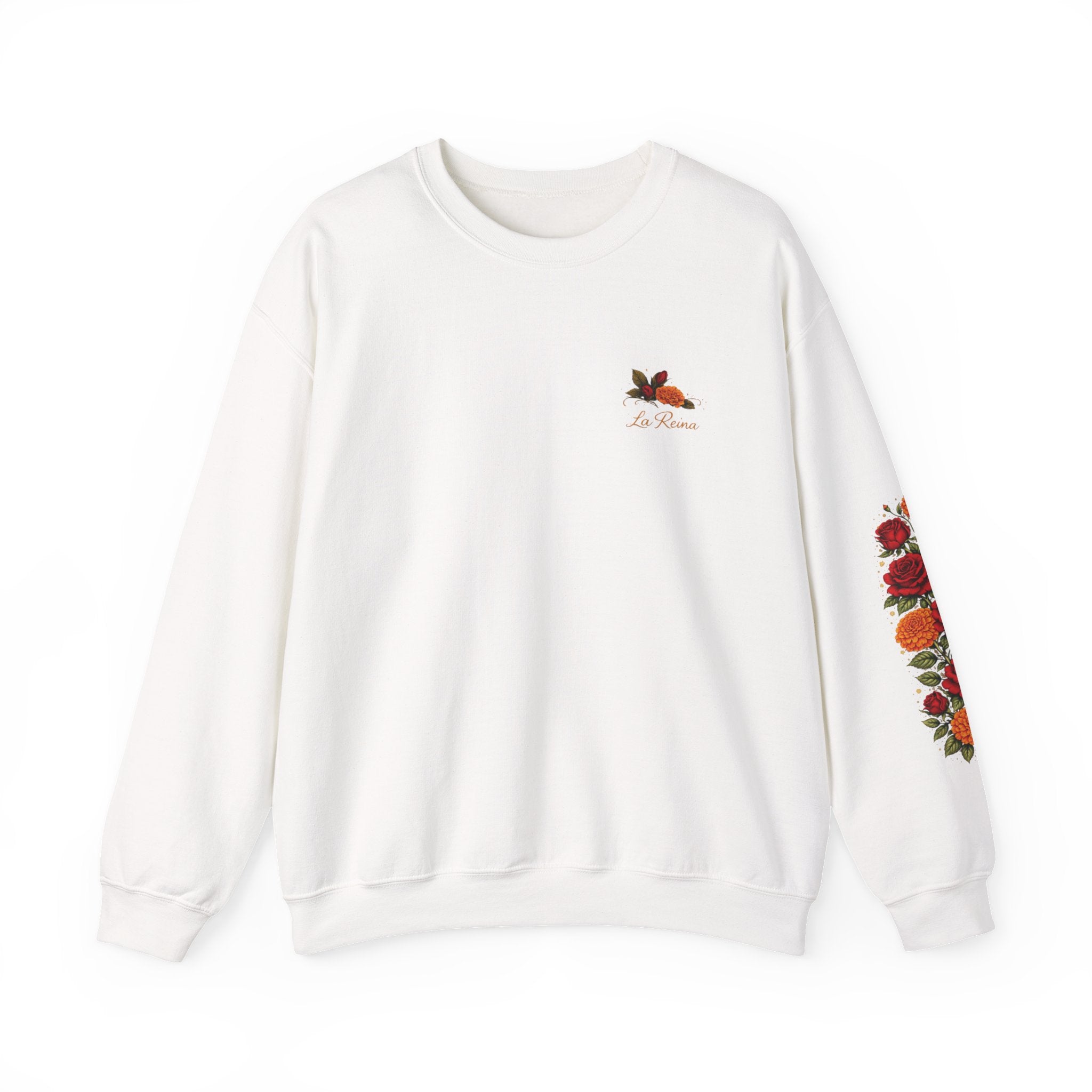 "Segura. Fuerte. Única." Rose Bouquet Sweatshirt
