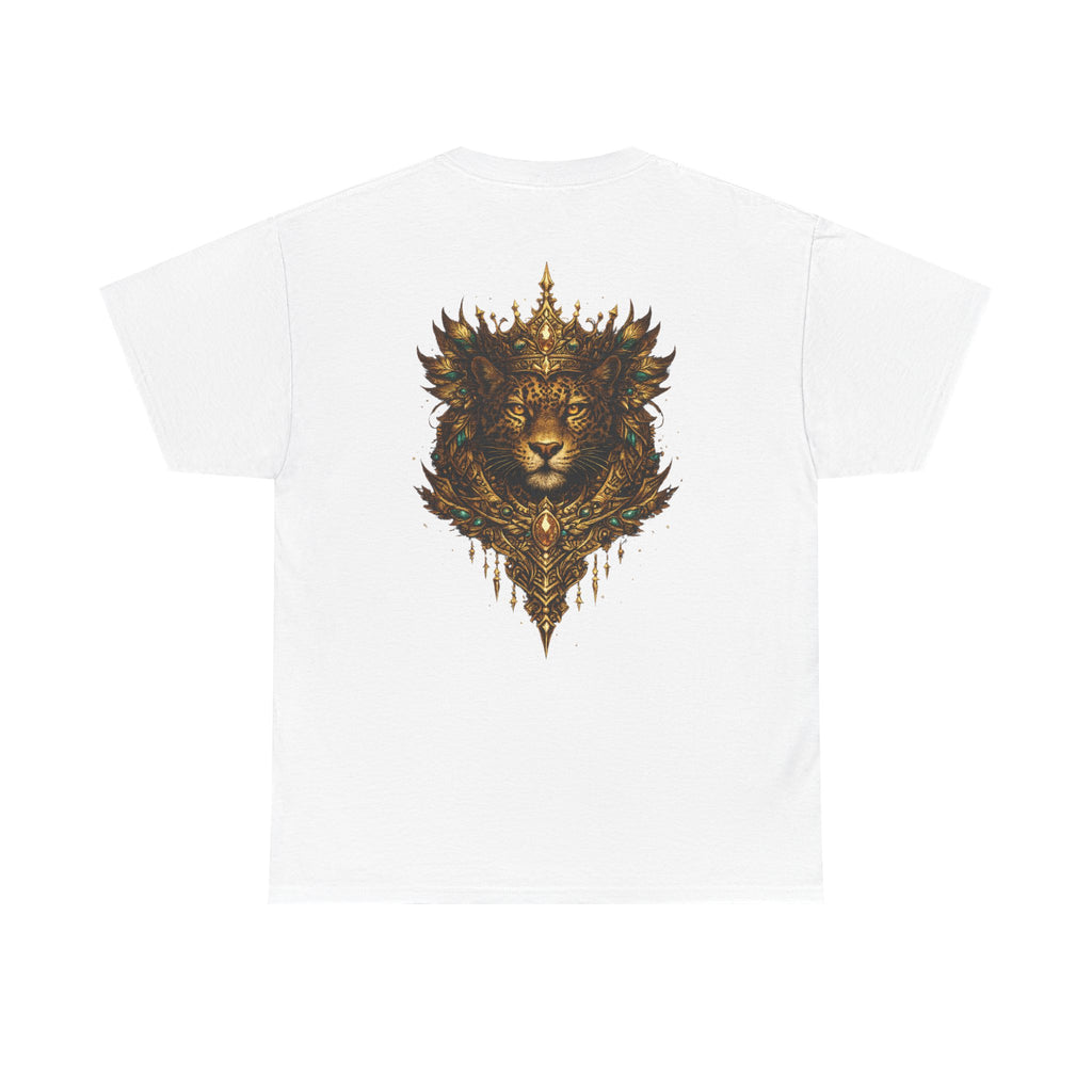 Golden Crowned Jaguar Tee — Graphic T-Shirt