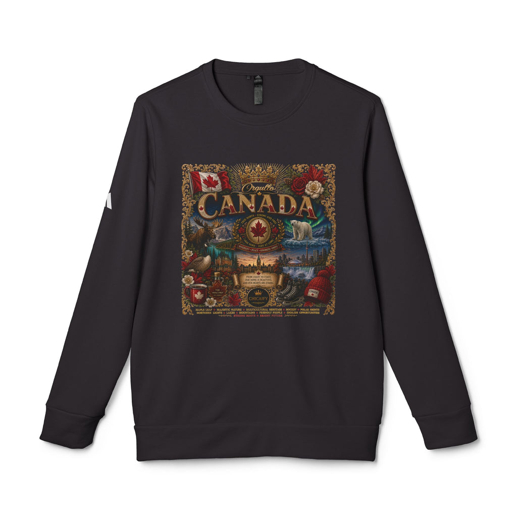 Orgullo Canada | Raíces Unidas Collection adidas Fleece Crewneck Sweatshirt