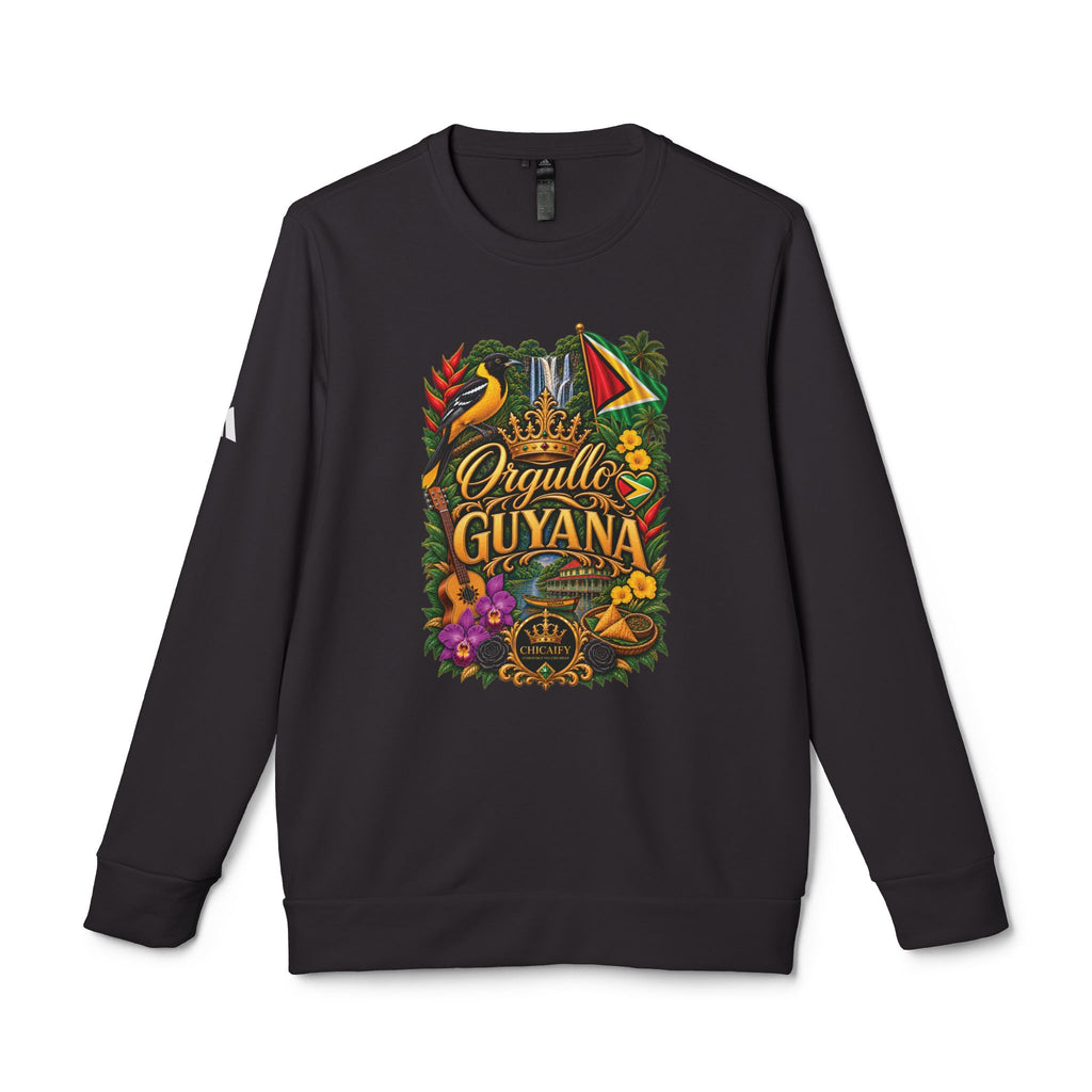 Orgullo Guyana — Raíces Unidas Collection | adidas Crewneck Sweatshirt