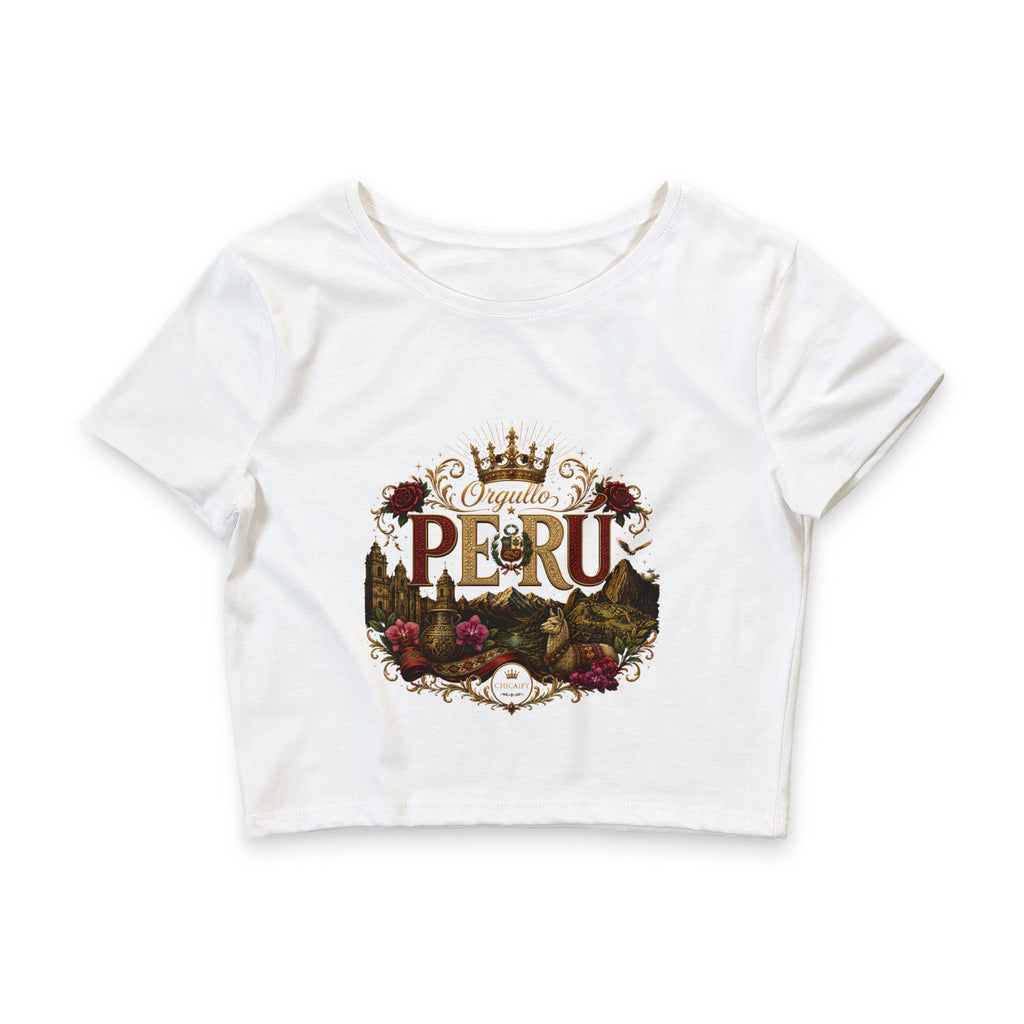 Orgullo Perú Poly-Cotton Crop Tee