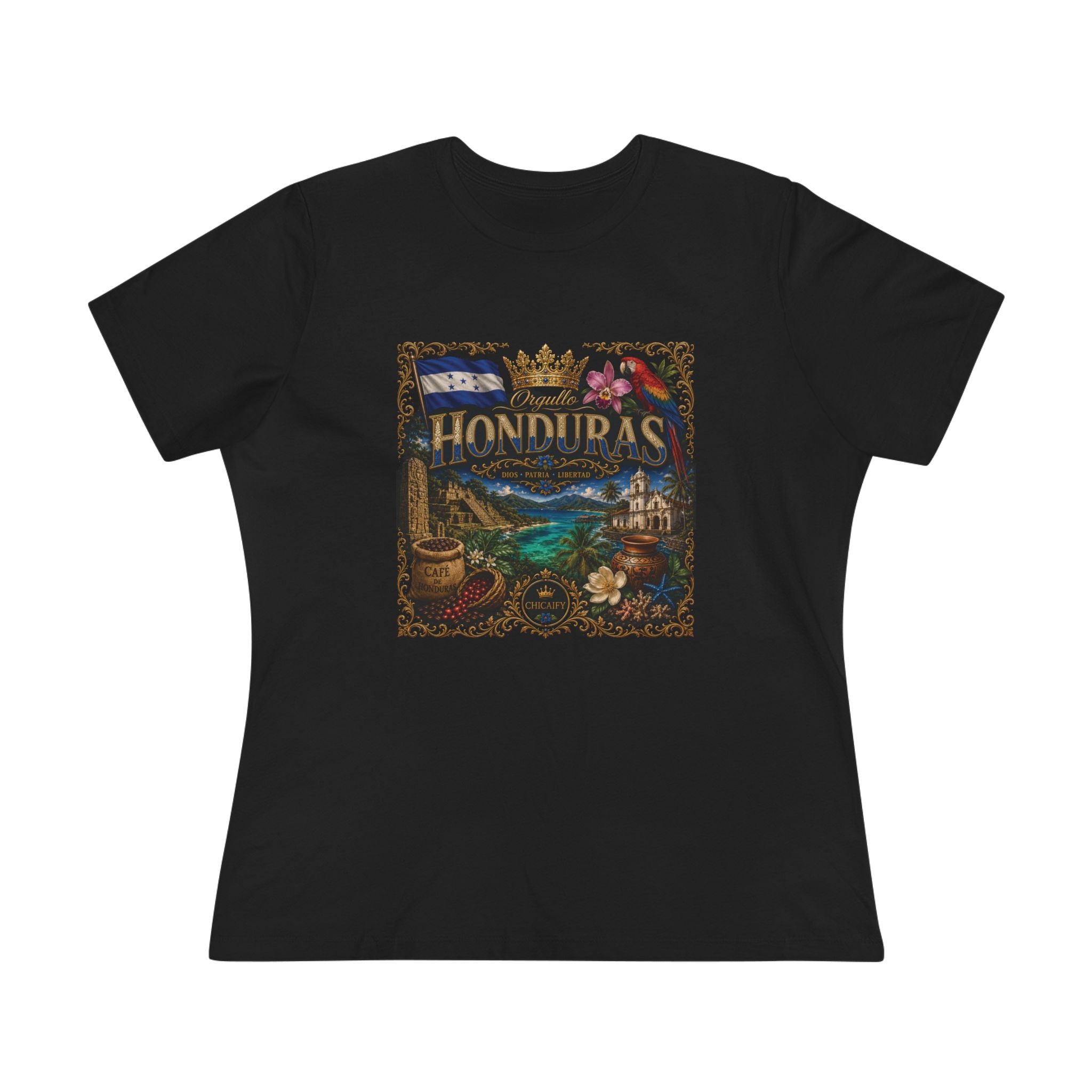 Orgullo Honduras | Colección Raíces Unidas Cotton Tee