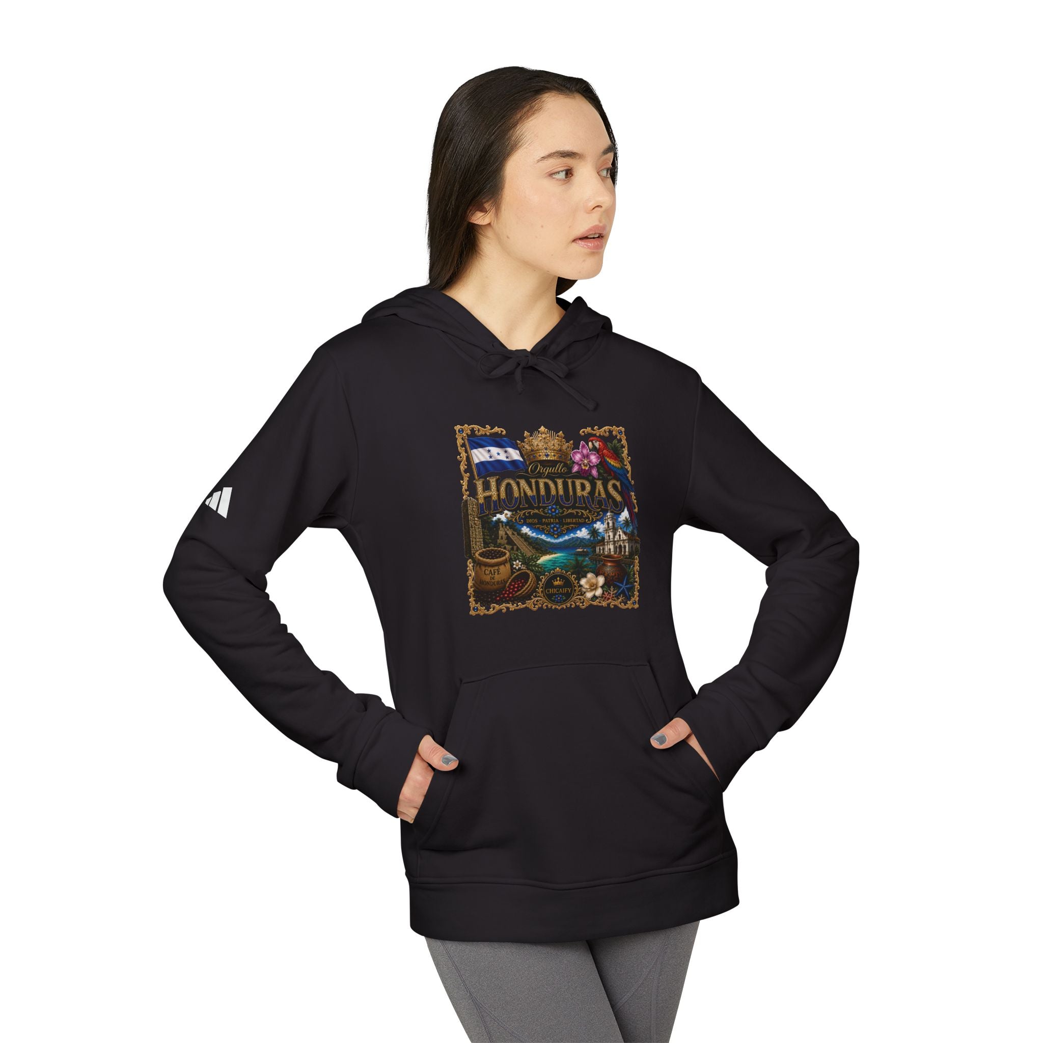 Orgullo Honduras | Colección Raíces Unidas adidas Fleece Hoodie