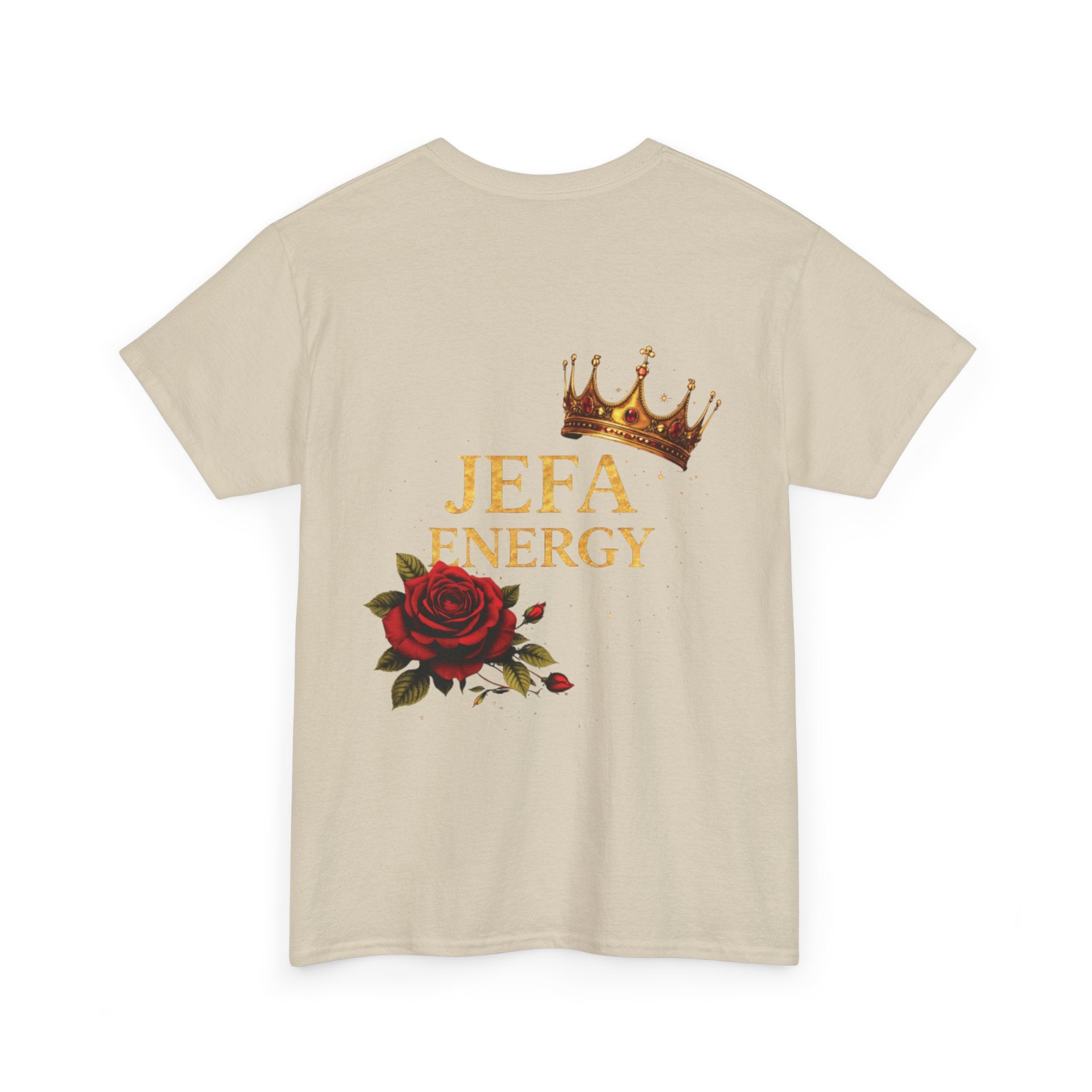 Jefa Energy T-Shirt — Rose & Crown Graphic Tee
