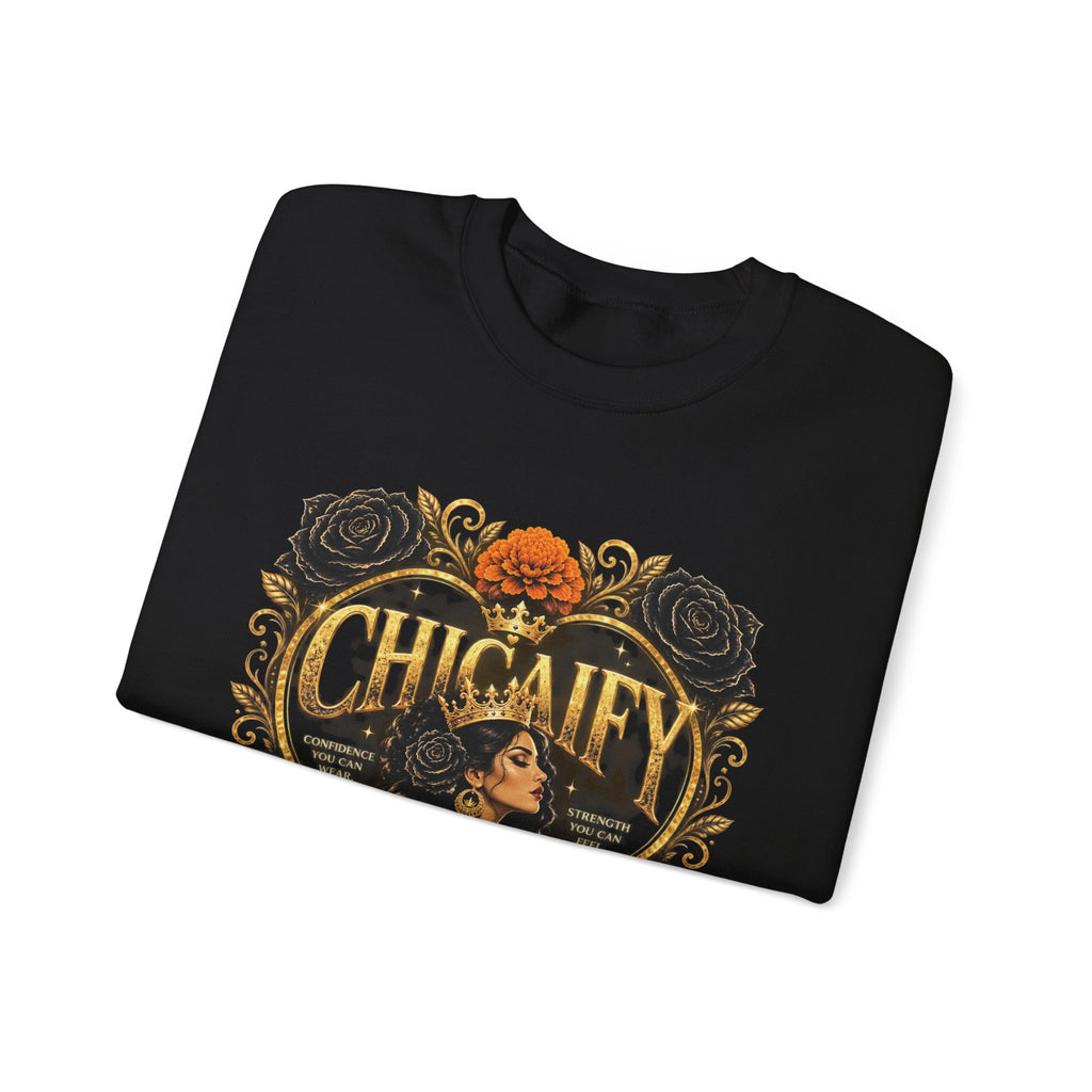 Chicaify® Be Bold. Take Up Space. Statement  Crewneck Sweatshirt