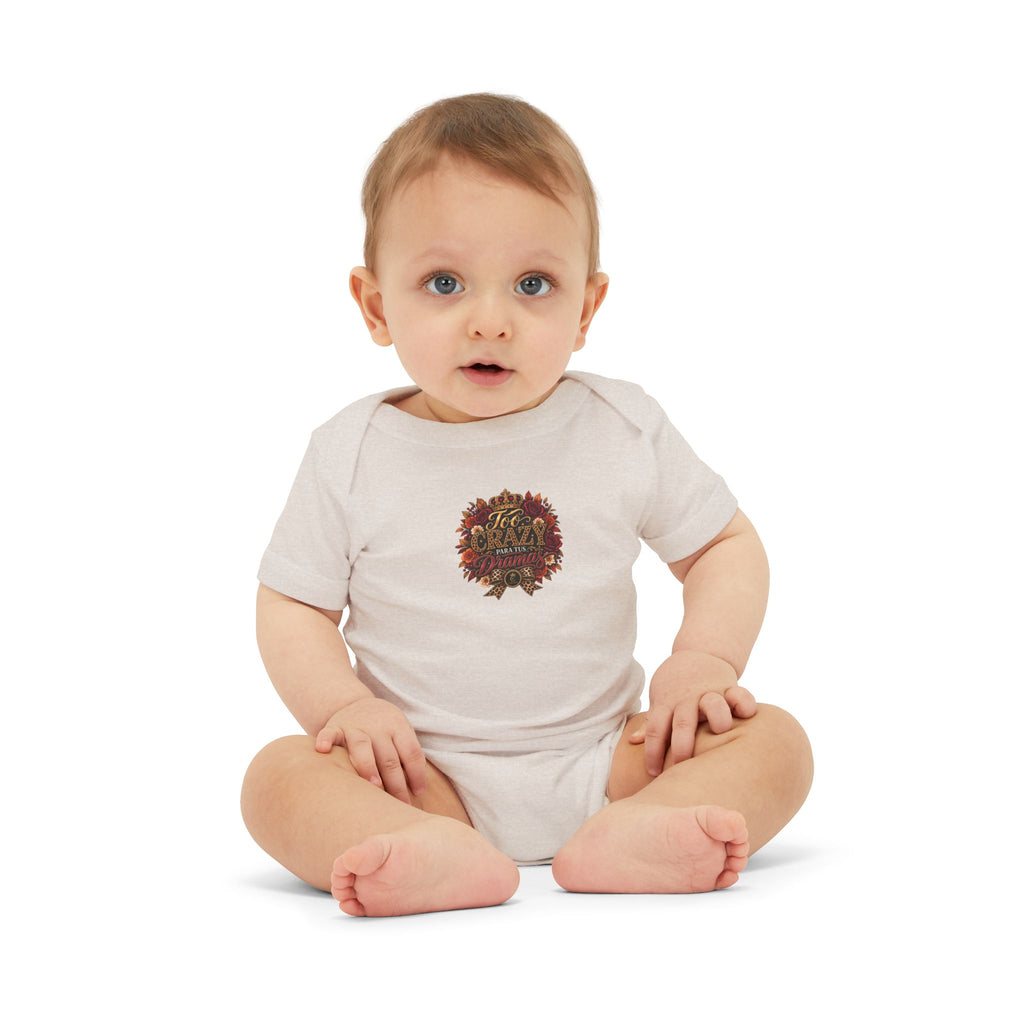 Too Crazy Para Tus Dramas – Jaguar Edition | Infant Jersey One Piece