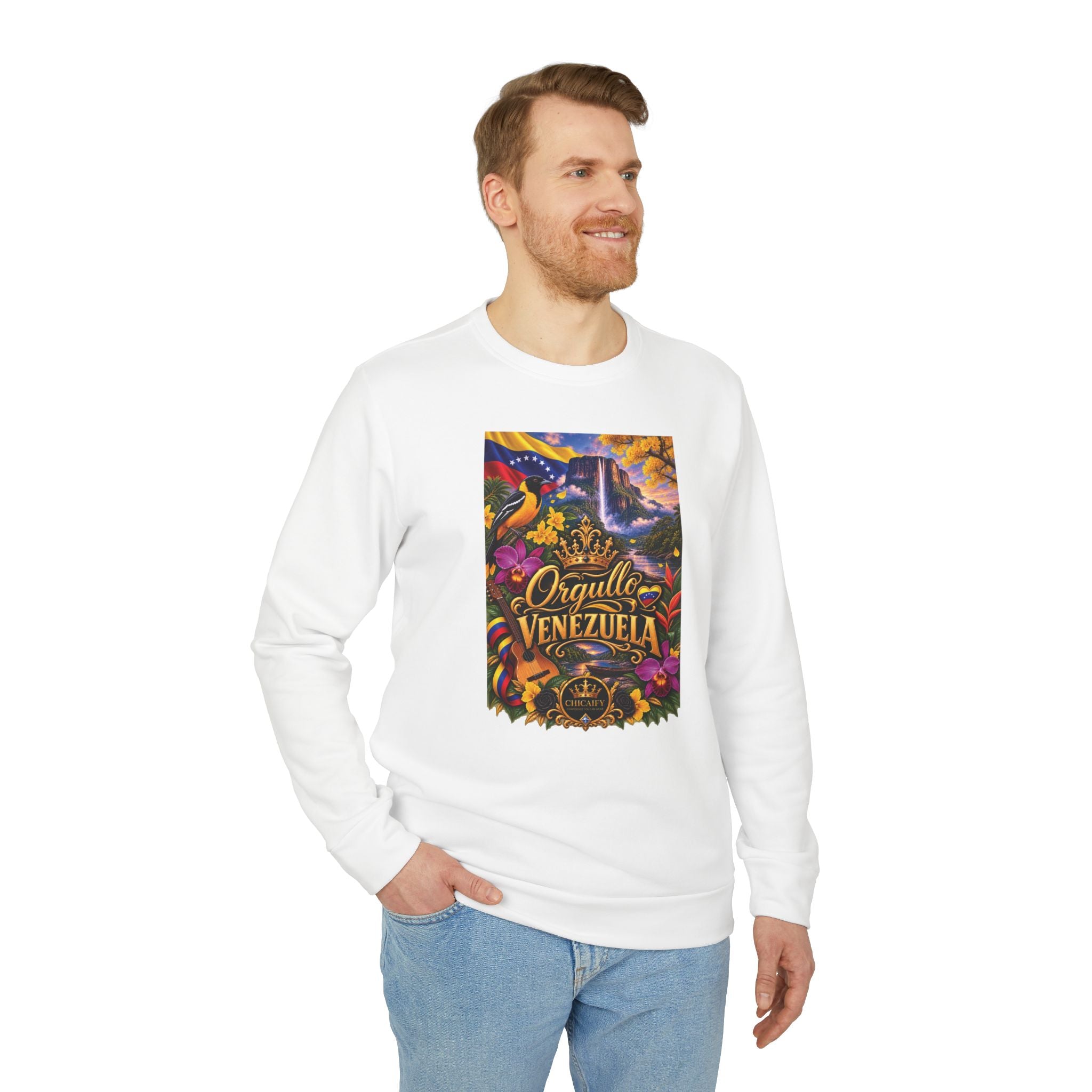Orgullo Venezuela — Raíces Unidas Collection | adidas Crewneck Sweatshirt