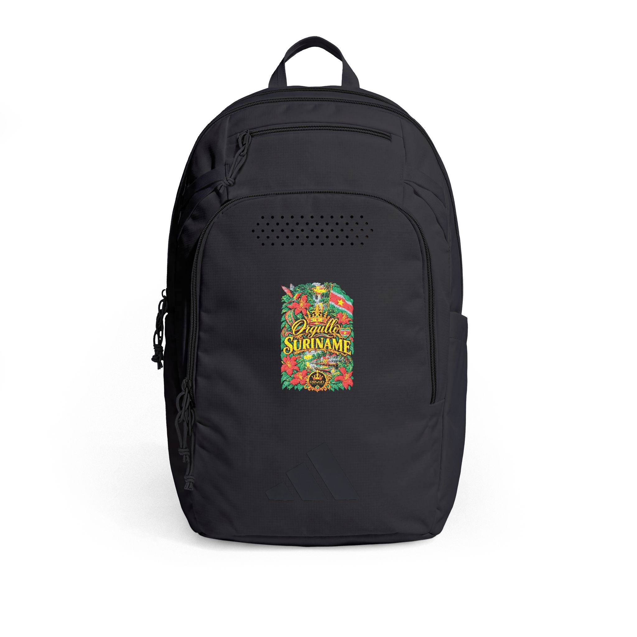 Orgullo Suriname — Raíces Unidas Collection | adidas® Defender 5 Backpack (Embroidery)