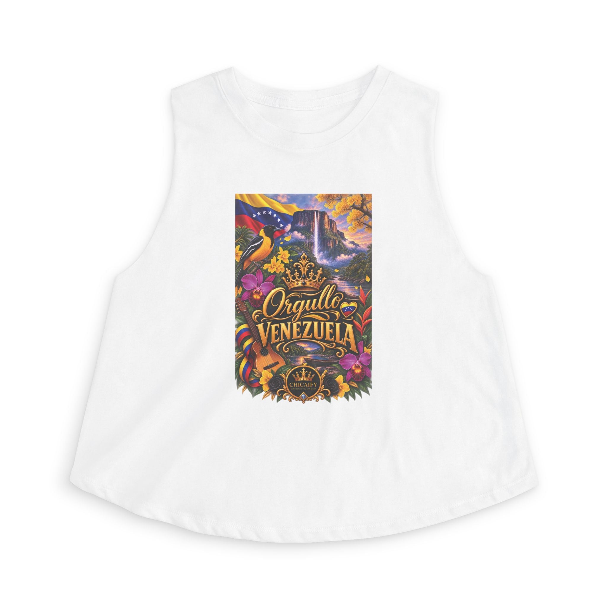 Orgullo Venezuela — Raíces Unidas Collection |  Crop Top