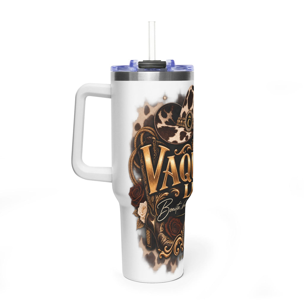 Vaquera Lux – Bonita, Brava y Bien Vestida | Vacuum Thermal Tumbler, 40oz