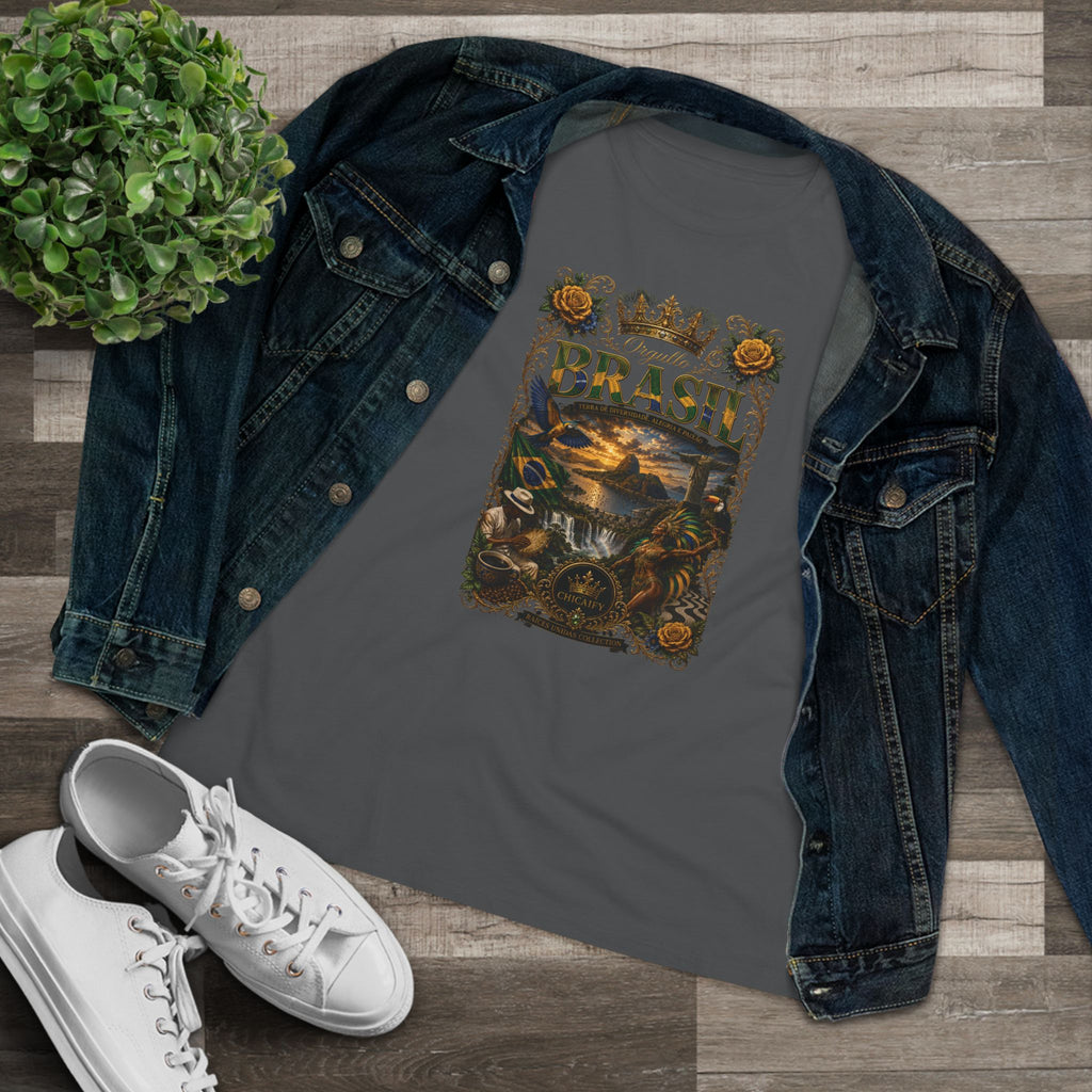 Brazil | Raices Unidas -Women's Cotton Tee