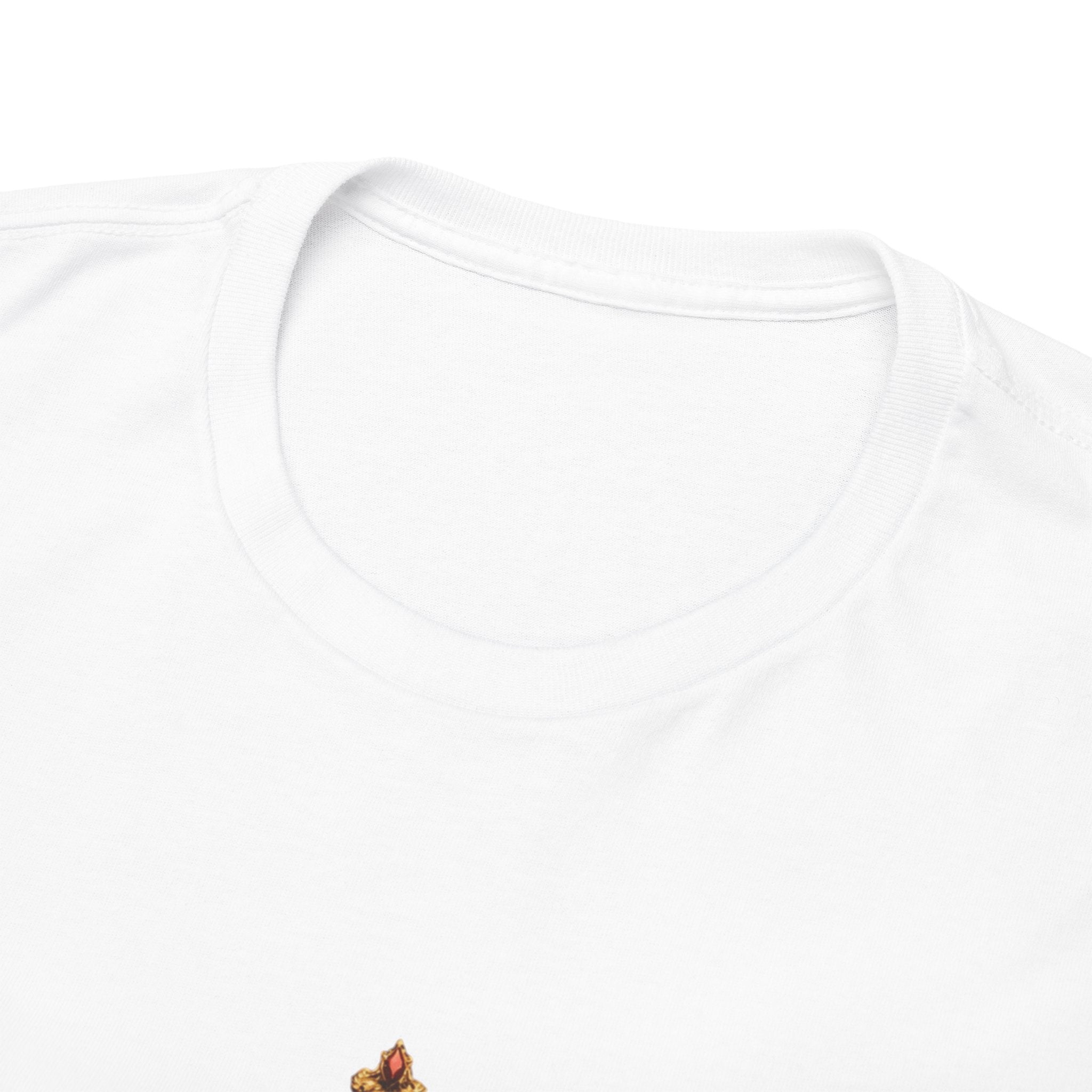 Crown Kiss T‑Shirt — Dripping Red Lips Graphic Tee