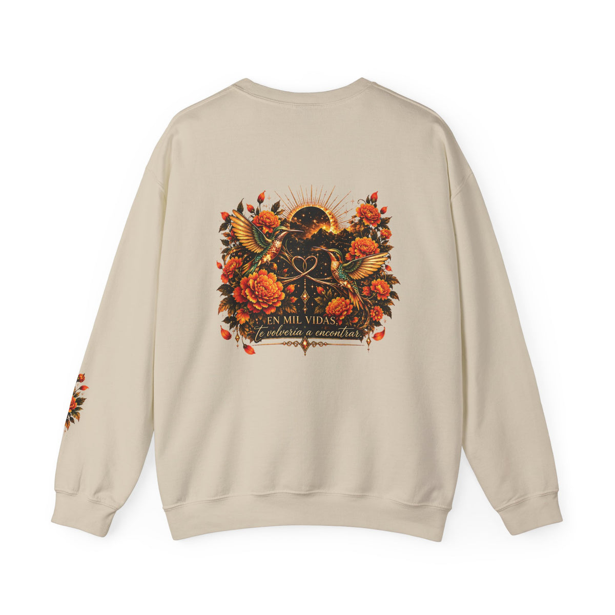 En Mil Vidas, Te Volvería a Encontrar | Chicaify | Unisex Heavy Blend™ Crewneck Sweatshirt