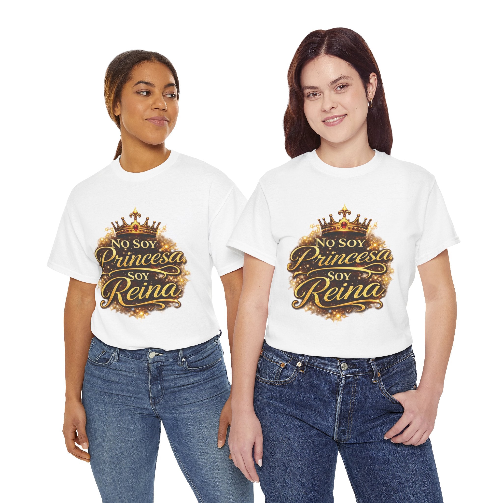 T-Shirt — "No Soy Princesa, Soy Reina" Tee