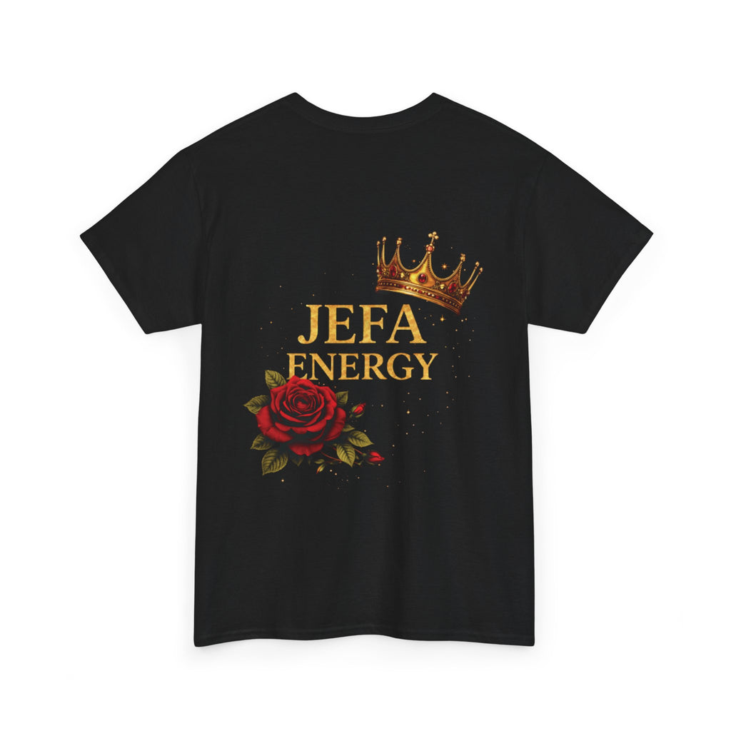 Jefa Energy T-Shirt — Rose & Crown Graphic Tee