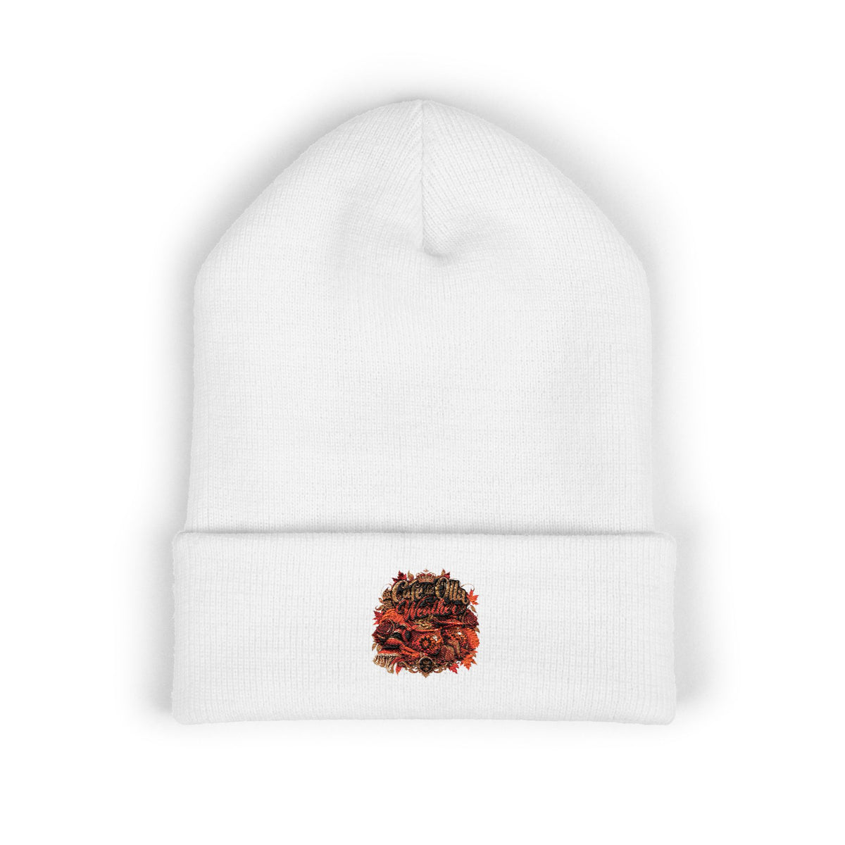 Café de Olla Weather | Mexican Fall Classic Cuffed Beanie (Embroidery)