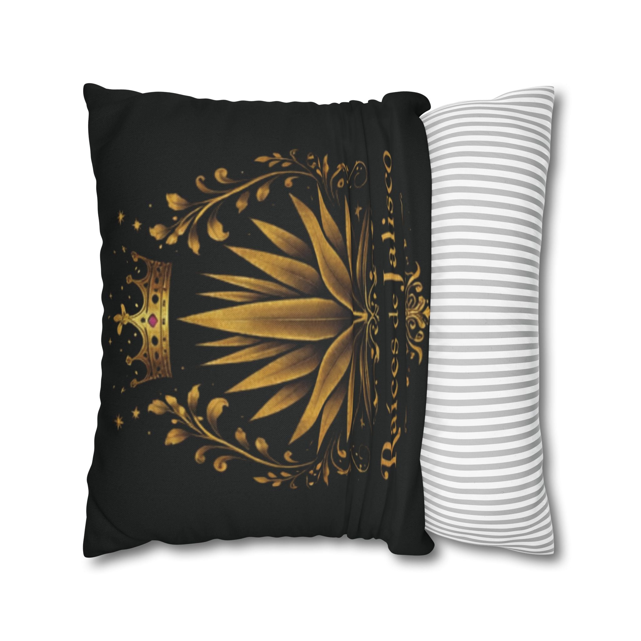 Raices de Jalisco-Gold Agave Decorative Pillow cover