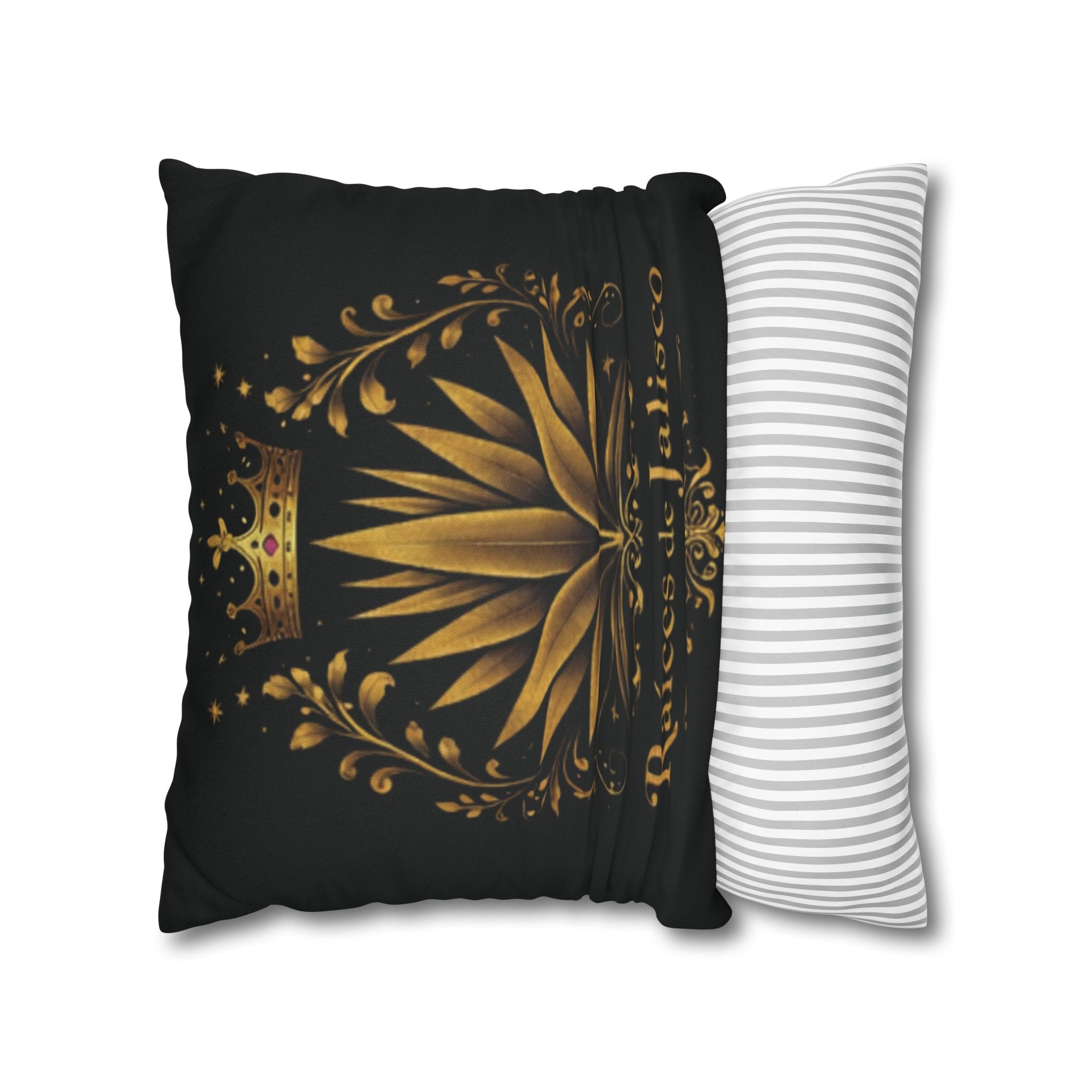 Raices de Jalisco-Gold Agave Decorative Pillow cover