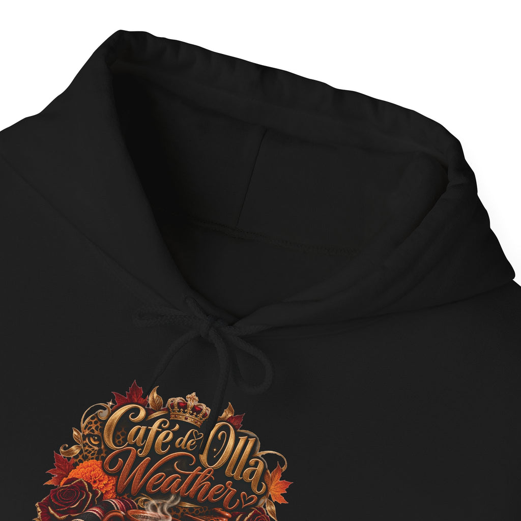 Café de Olla Weather Sweatshirt | Mexican Fall | Chicaify Heavy Blend™ Hooded Sweatshirt