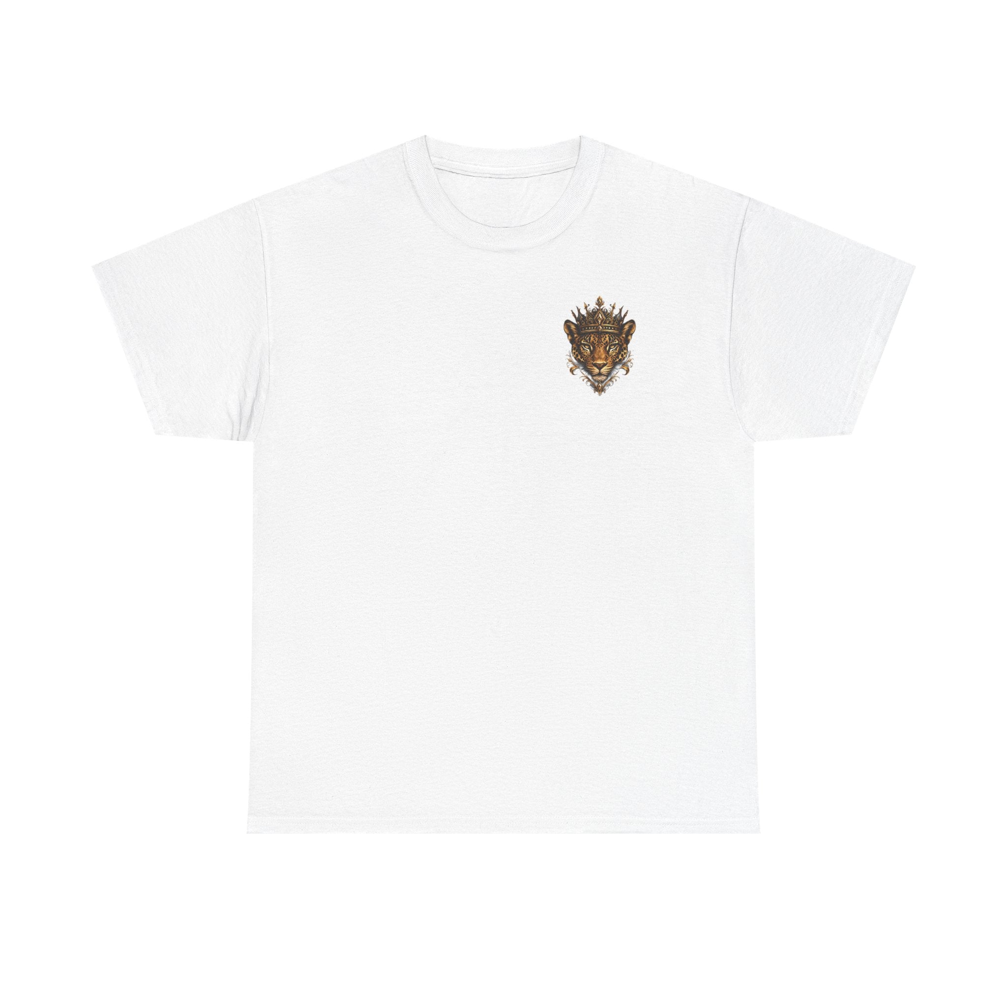 Golden Crowned Jaguar Tee — Graphic T-Shirt