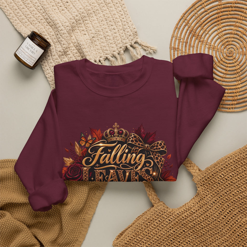 Falling Leaves, Rising Standards | Crewneck Sweatshirt