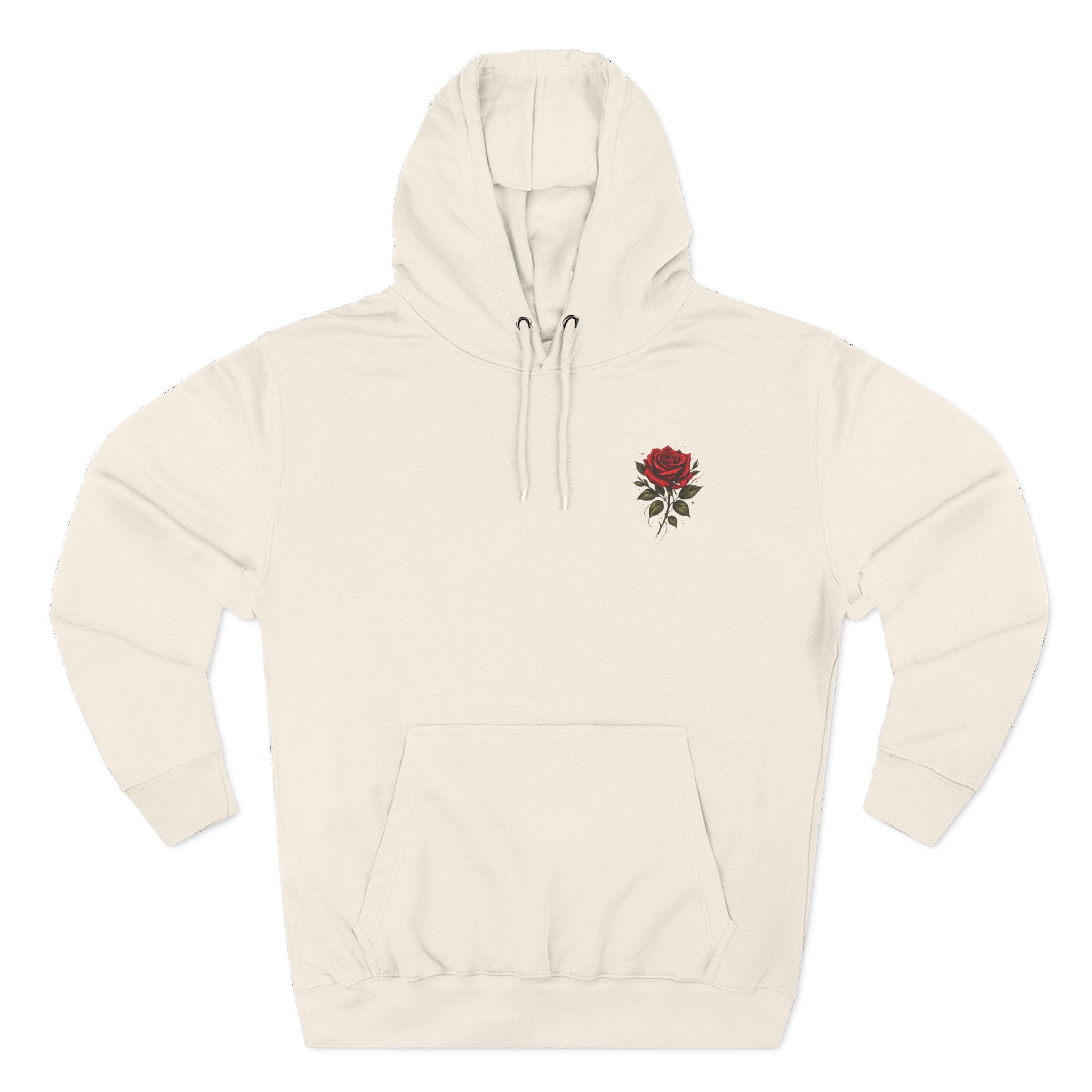 Rose Crown— "Soft Heart Cold Mind" Graphic Pullover Hoodie