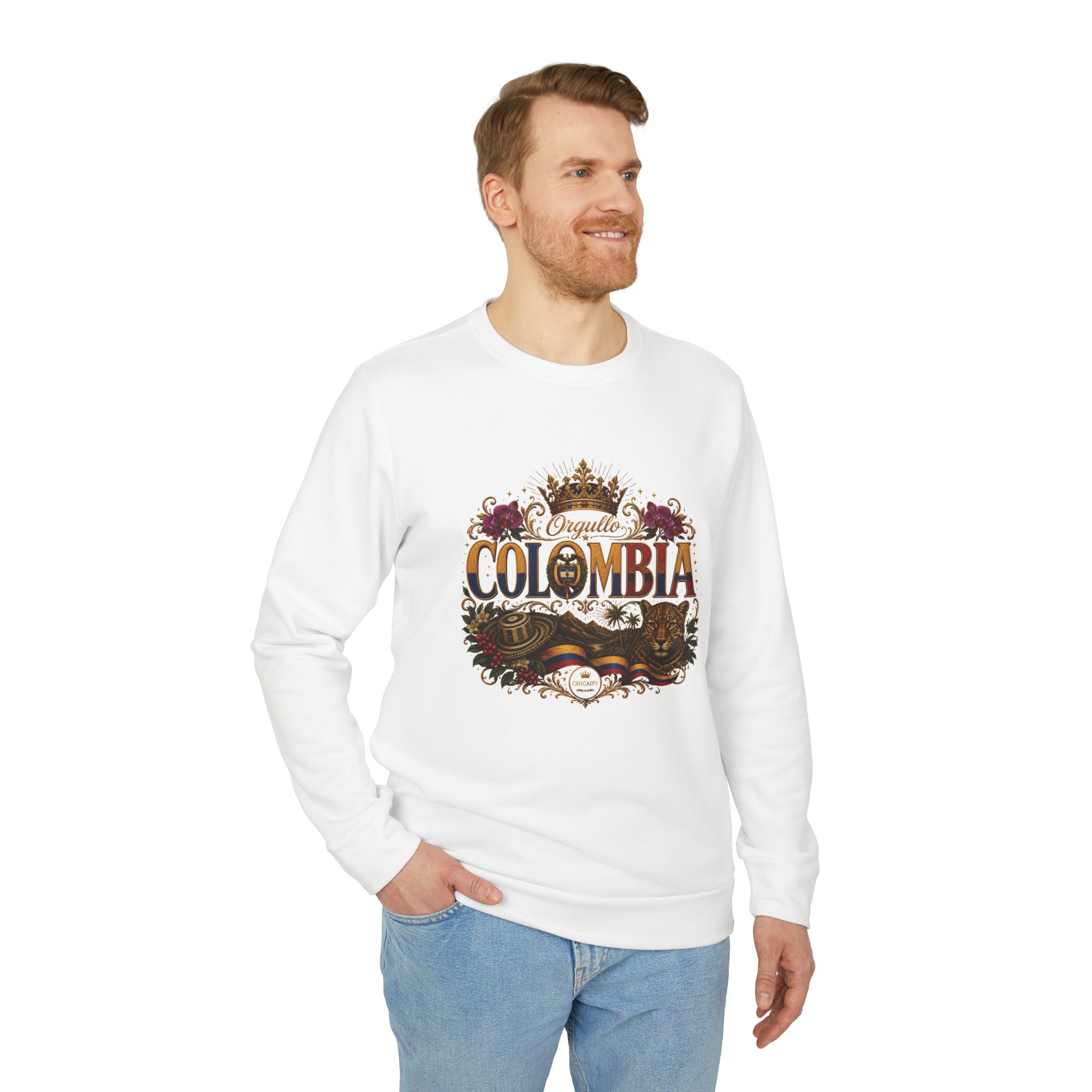 Tierra de Oro adidas Fleece Crewneck Sweatshirt