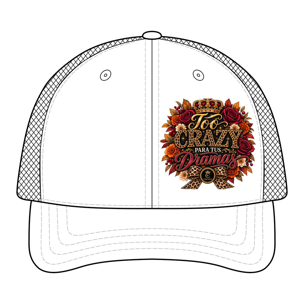 Too Crazy Para Tus Dramas – Jaguar Edition | Women's Modern Trucker Cap