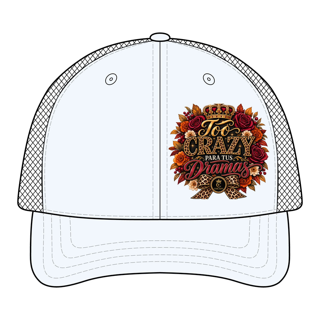 Too Crazy Para Tus Dramas – Jaguar Edition | Women's Modern Trucker Cap