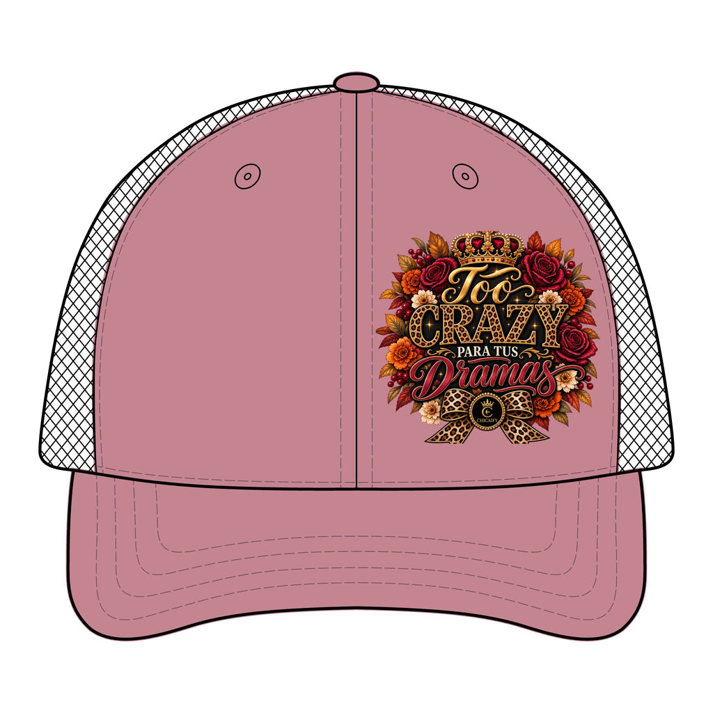 Too Crazy Para Tus Dramas – Jaguar Edition | Women's Modern Trucker Cap
