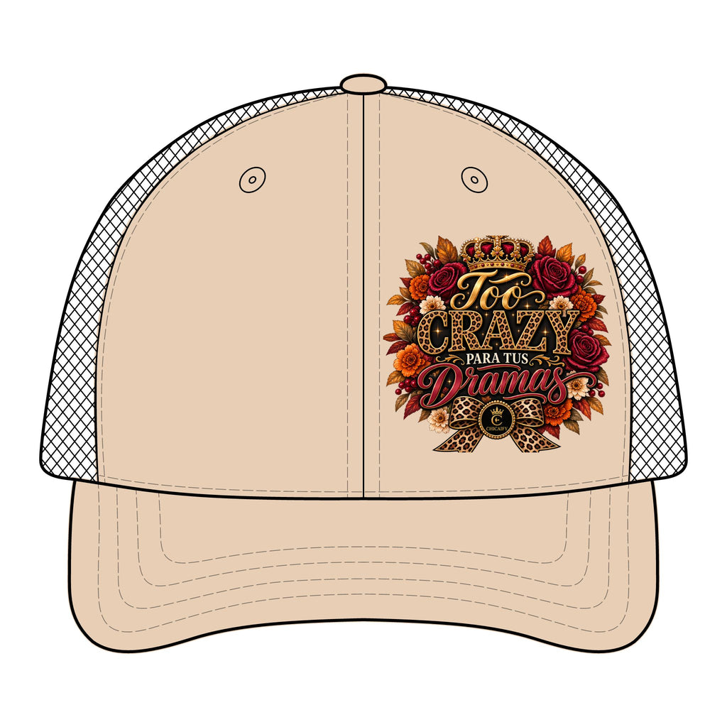 Too Crazy Para Tus Dramas – Jaguar Edition | Women's Modern Trucker Cap