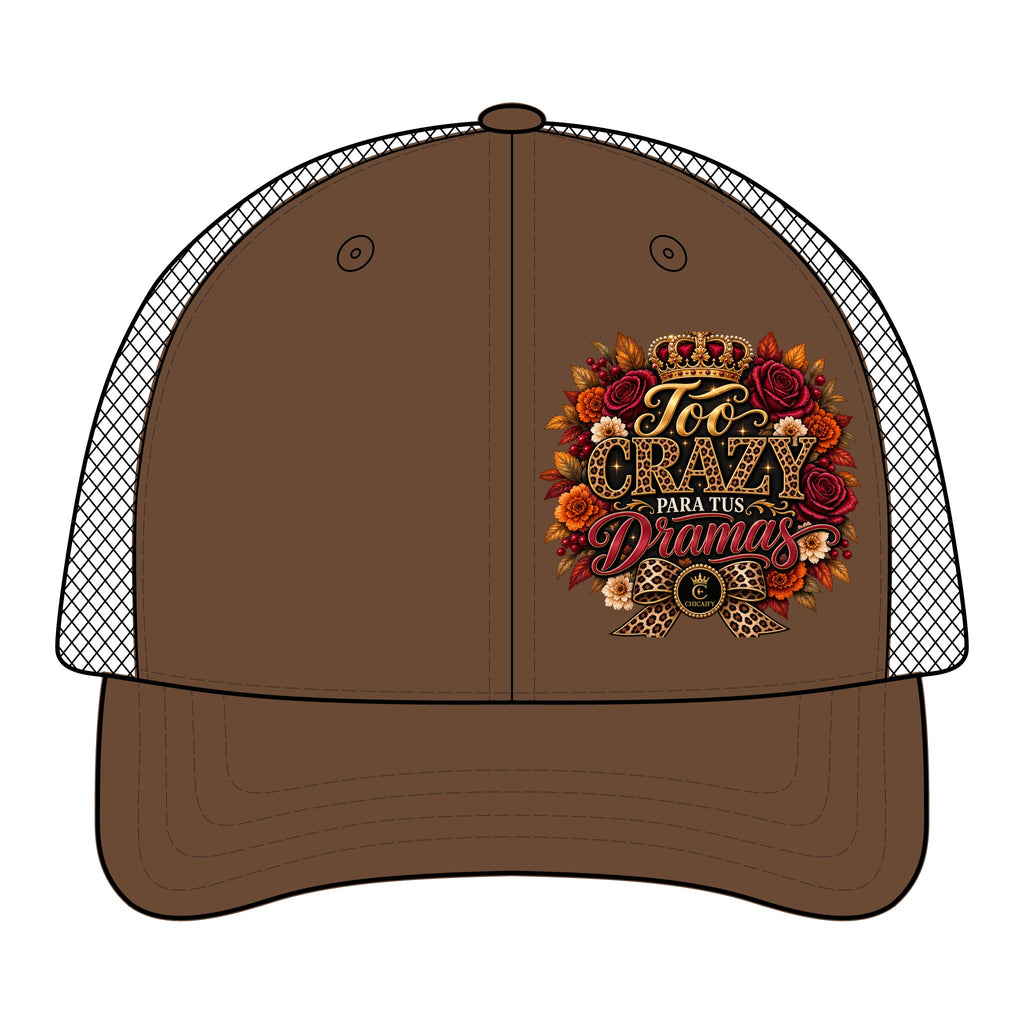 Too Crazy Para Tus Dramas – Jaguar Edition | Women's Modern Trucker Cap