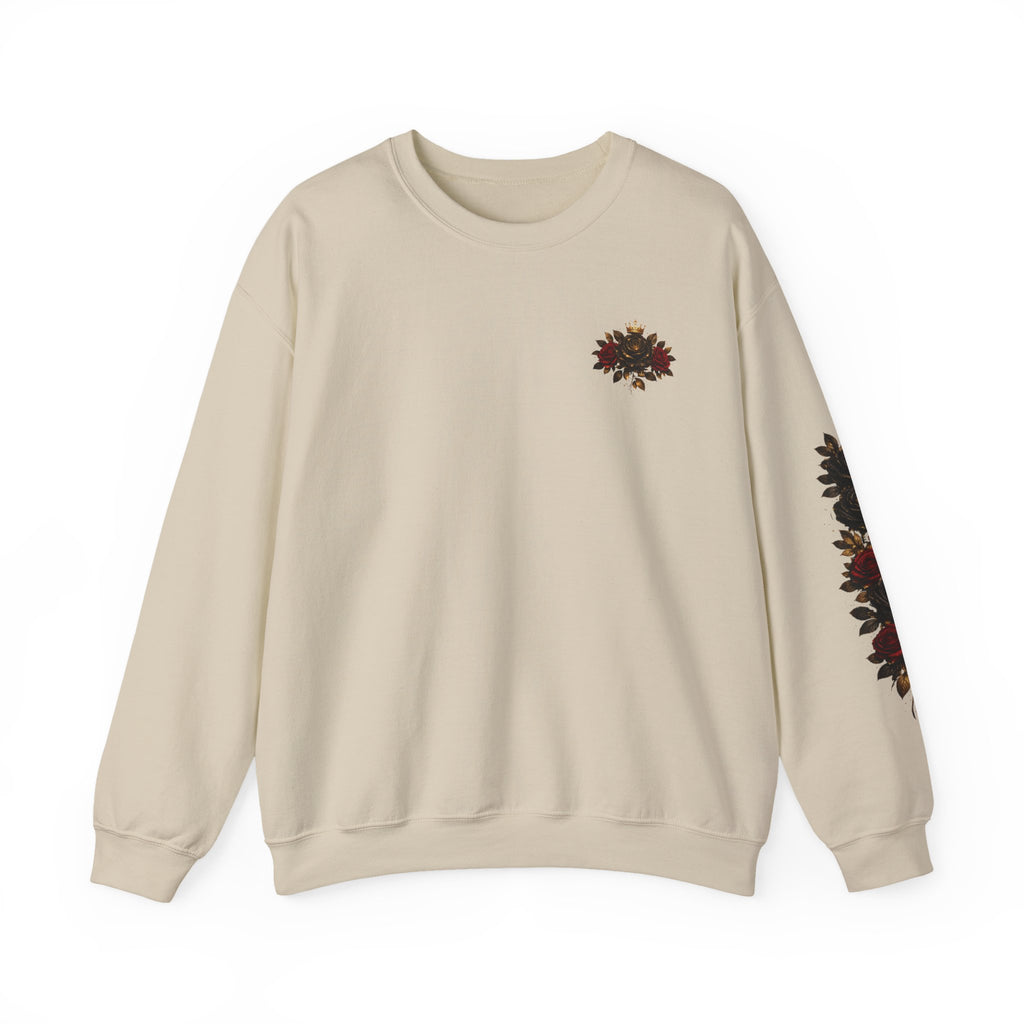 Bloom Like a Queen Sweatshirt — Floral Crown Crewneck