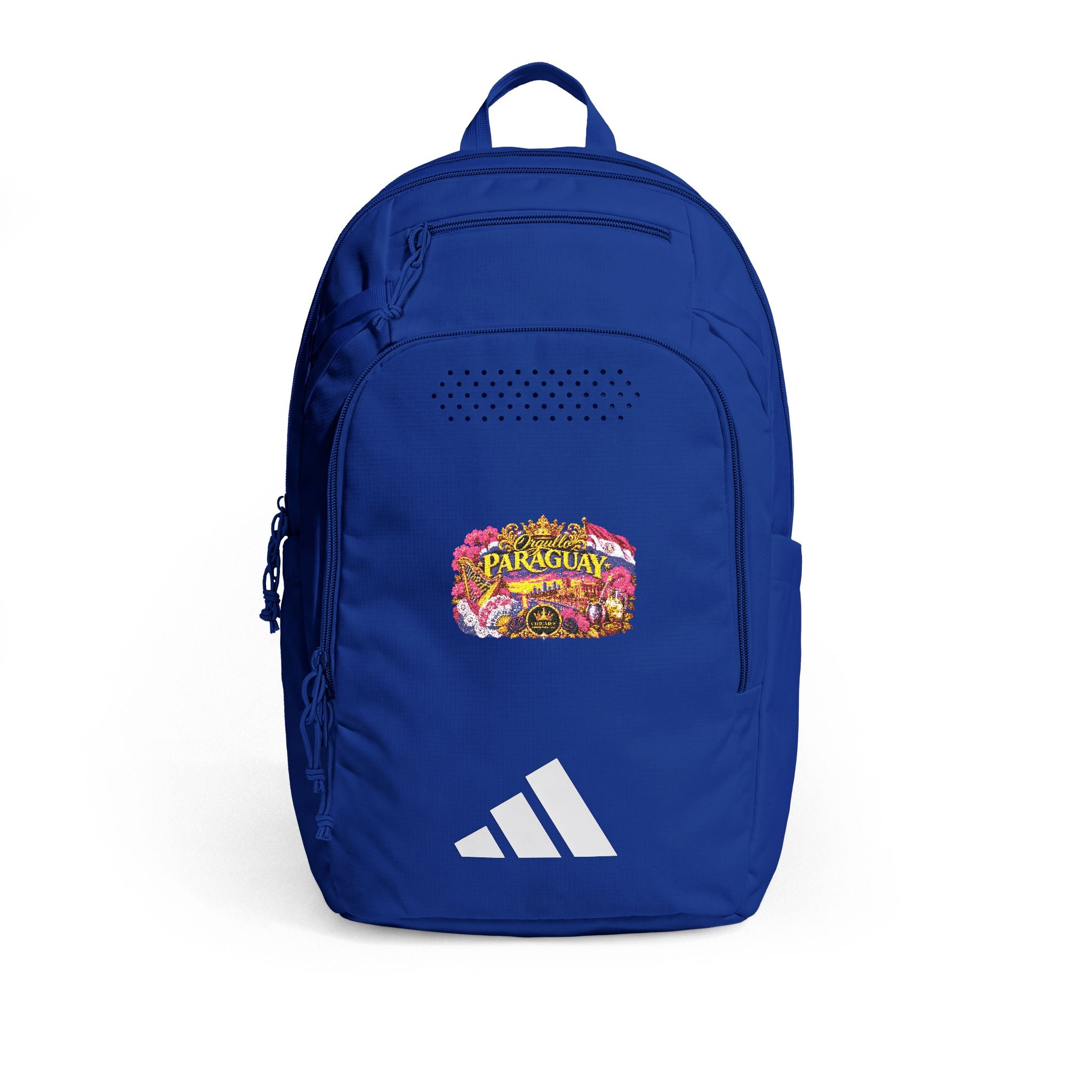 Orgullo Paraguay — Raíces Unidas Collection | adidas® Defender 5 Backpack (Embroidery)