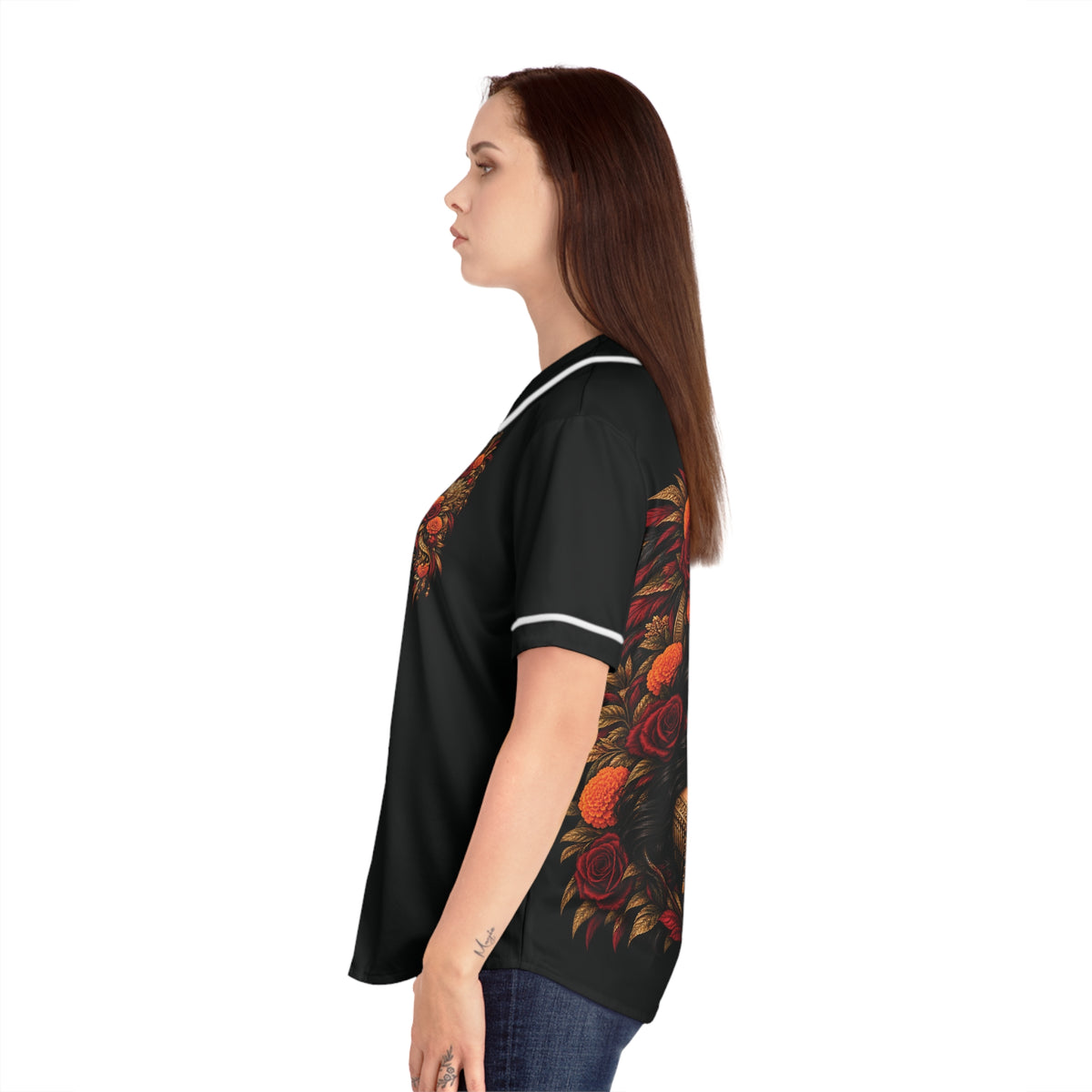Reina Azteca: Entre Rosas y Cempasúchil | 9Women's Jersey