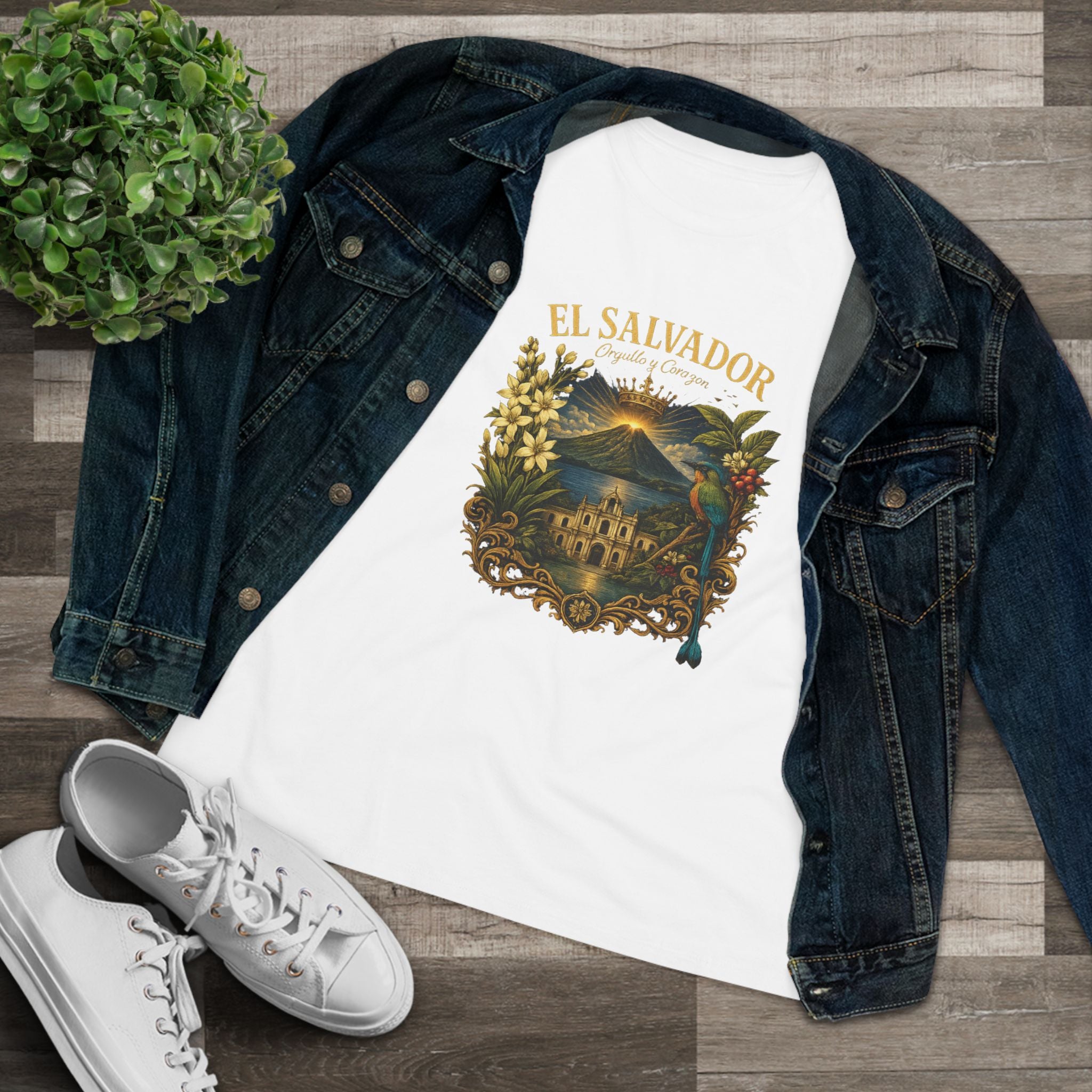 Corazón de Volcanes Cotton Tee