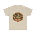 Reinas Don’t Compete tee | Crowned script design, floral emblem