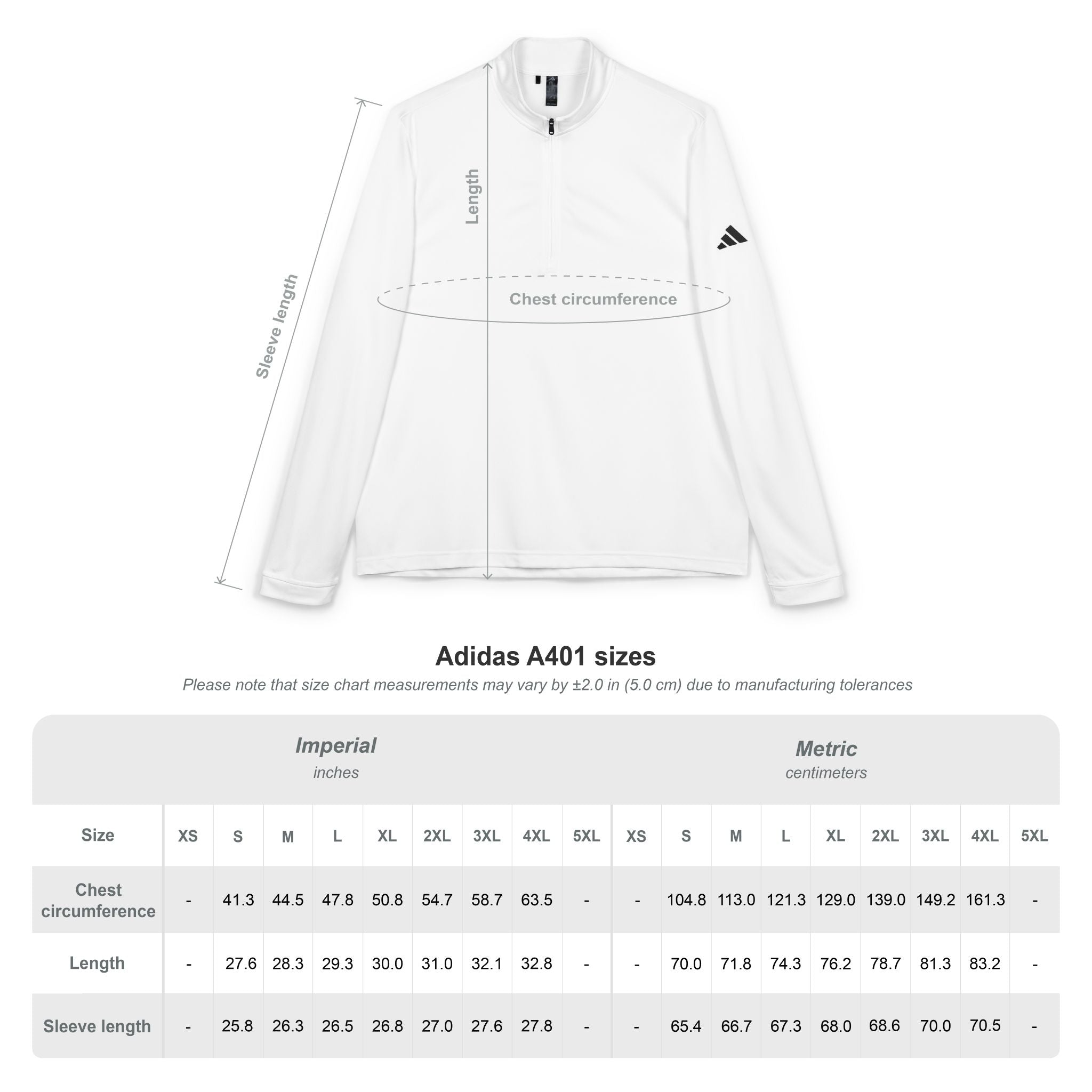 Raíces Unidas — Orgullo Bolivia adidas® Quarter-Zip Pullover (Embroidery)